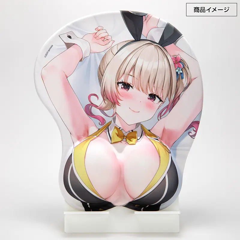 「ACG.GO」「預購」《Bunny Garden》官方插畫 立體滑鼠墊 凜