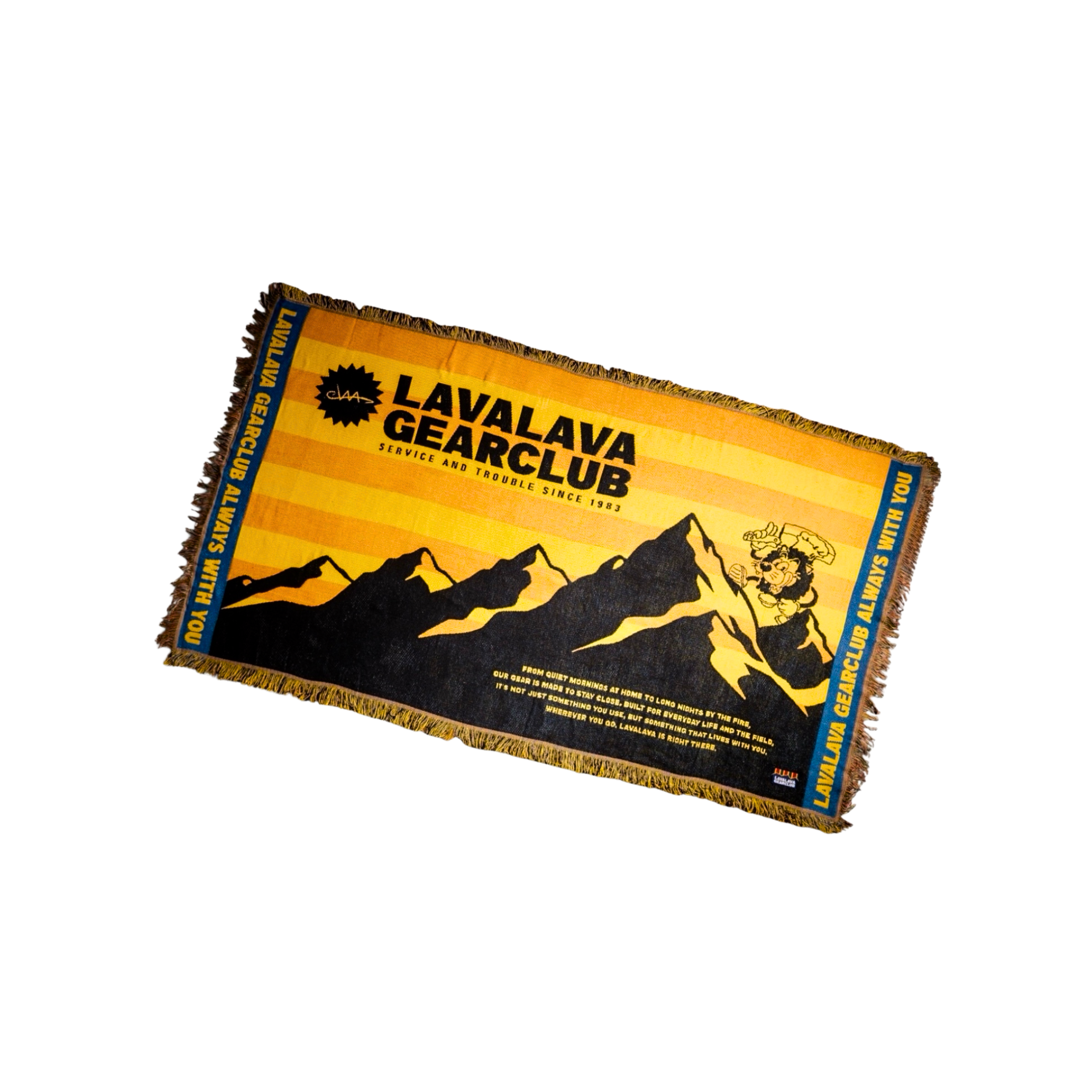 Lava Lava Gearclub｜Mountain Blanket｜山岳織毯