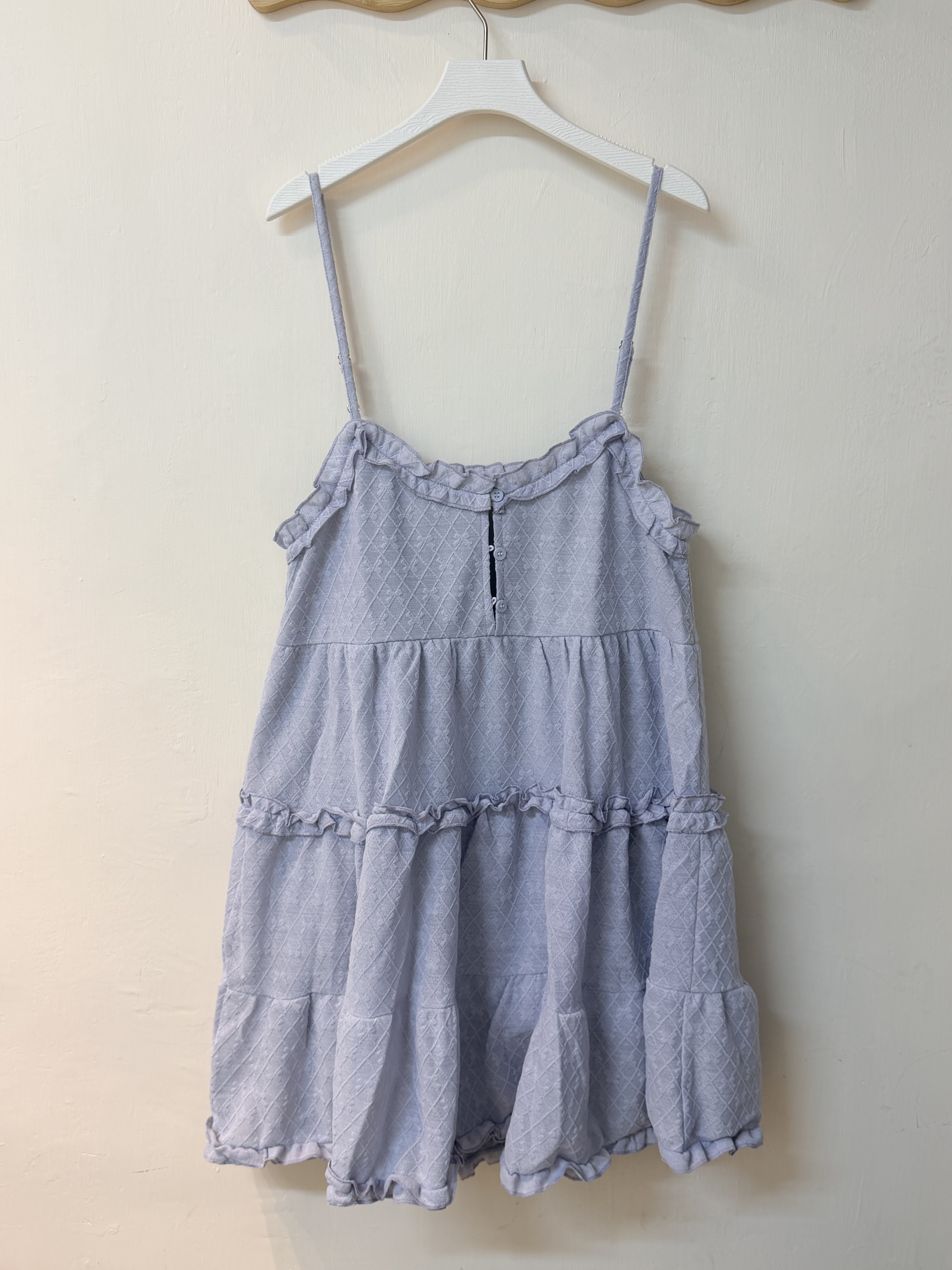 市集銷量No.2.ᐟ.ᐟ 🎀蝴蝶結暗紋Ruffle邊洋裝