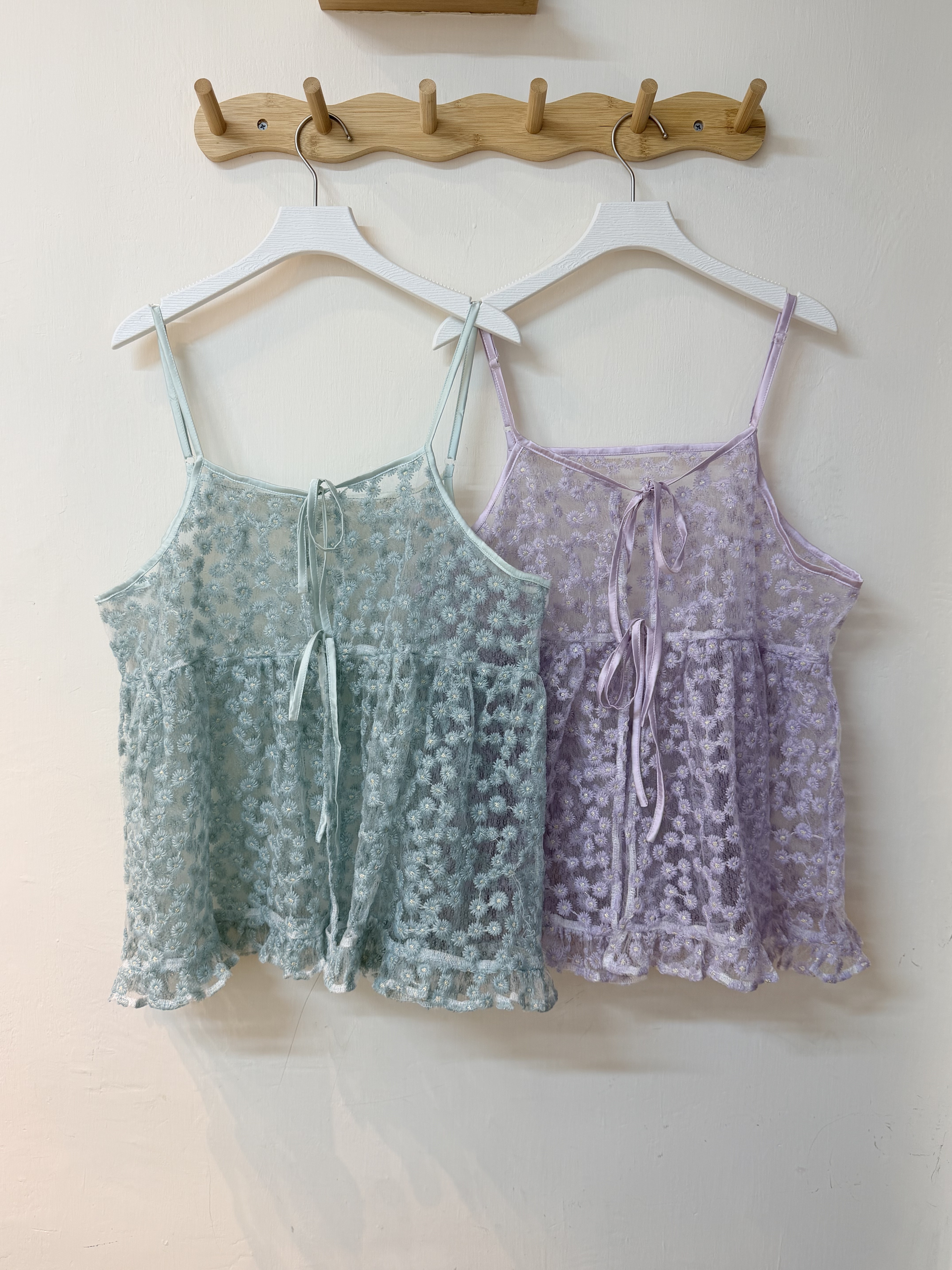 🪸獨家訂製款🐚 金絲花花刺繡細閃Ruffle外搭