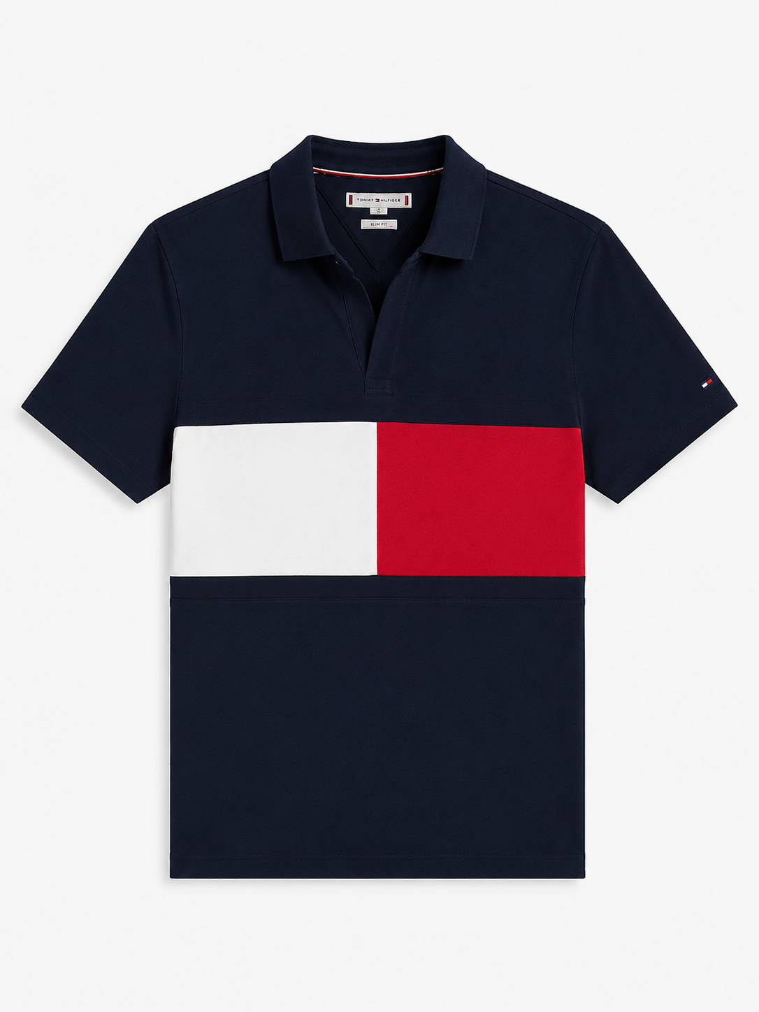 OBS466 Tommy Hilfiger 經典大Logo Polo Tee