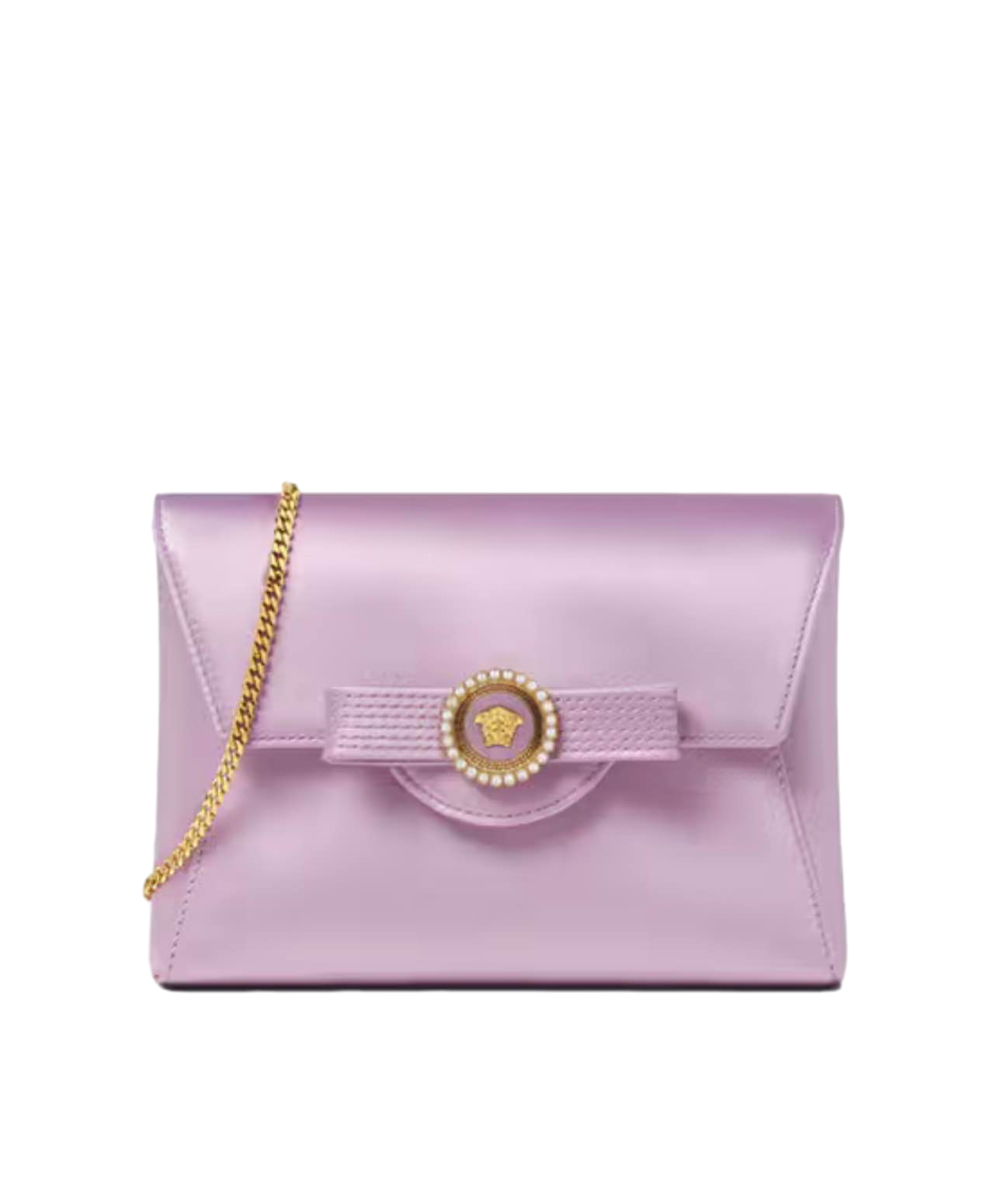 【Versace Outlet】Versace Clutch Fabric  紫