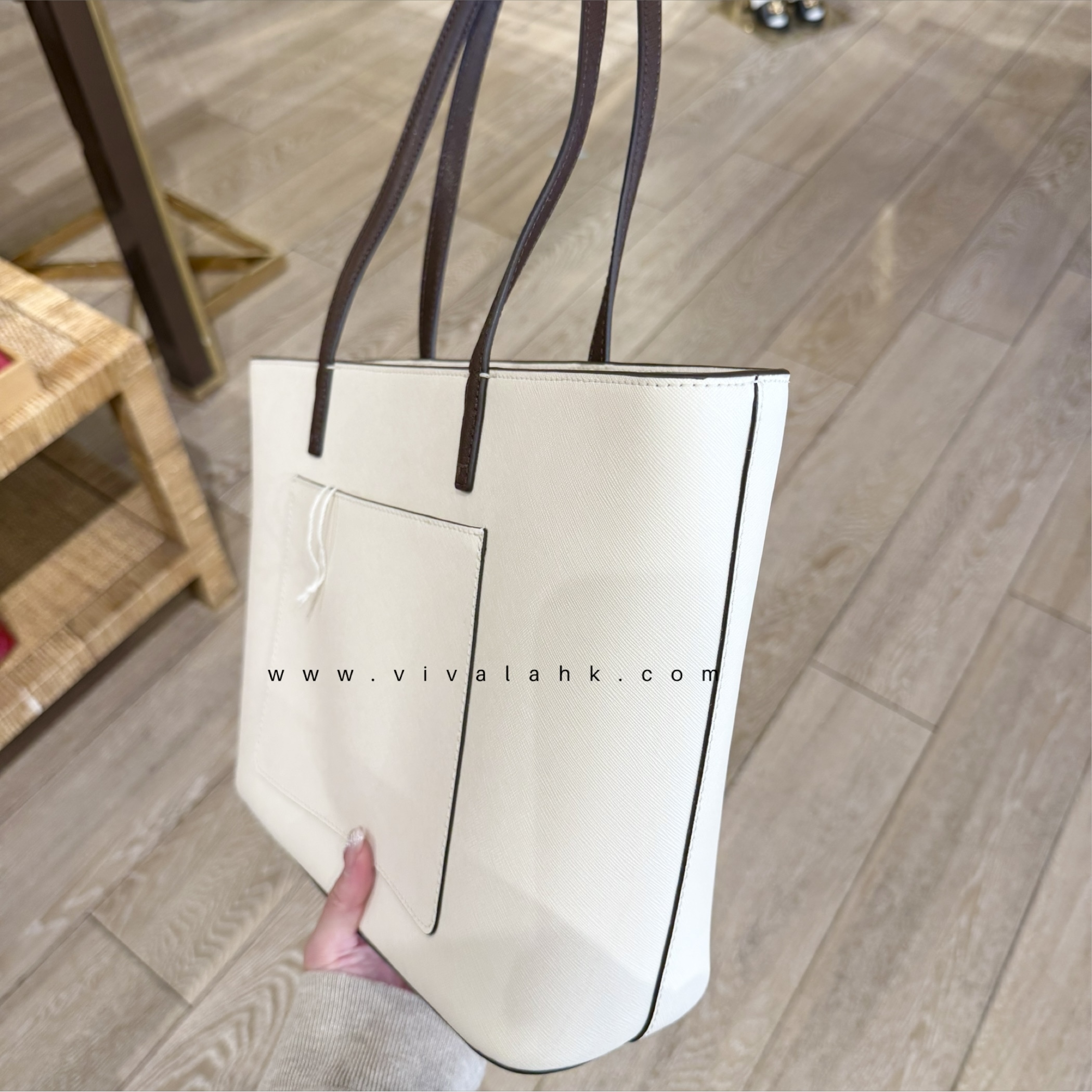 Tory Burch - 拼色 腋下+斜孭 Tote (170573)