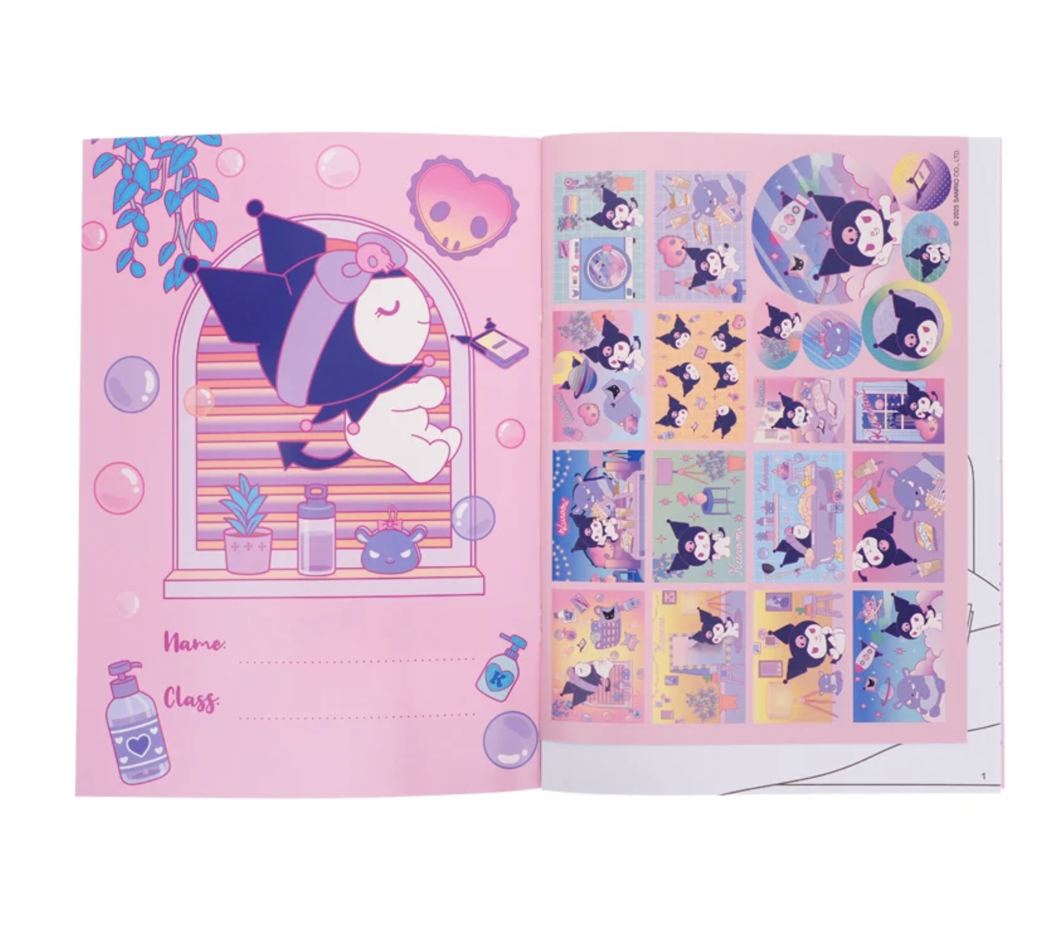 Kuromi 填色簿 9-2652-65