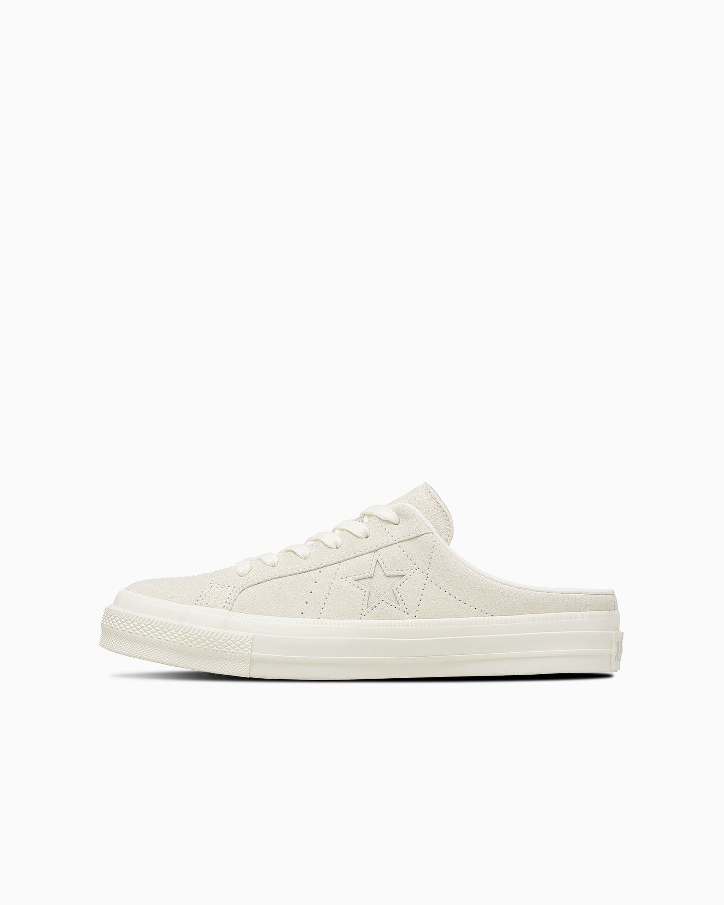 預購┃CONVERSE ONE STAR SUEDE MULE 麂皮 穆勒 米白