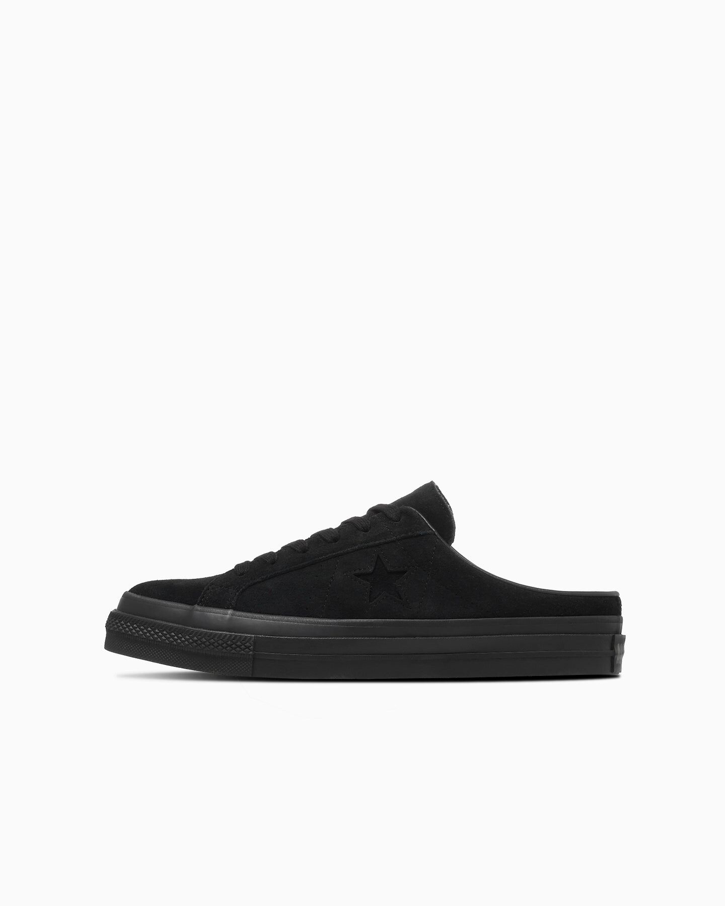 預購┃CONVERSE ONE STAR SUEDE MULE 麂皮 穆勒 全黑