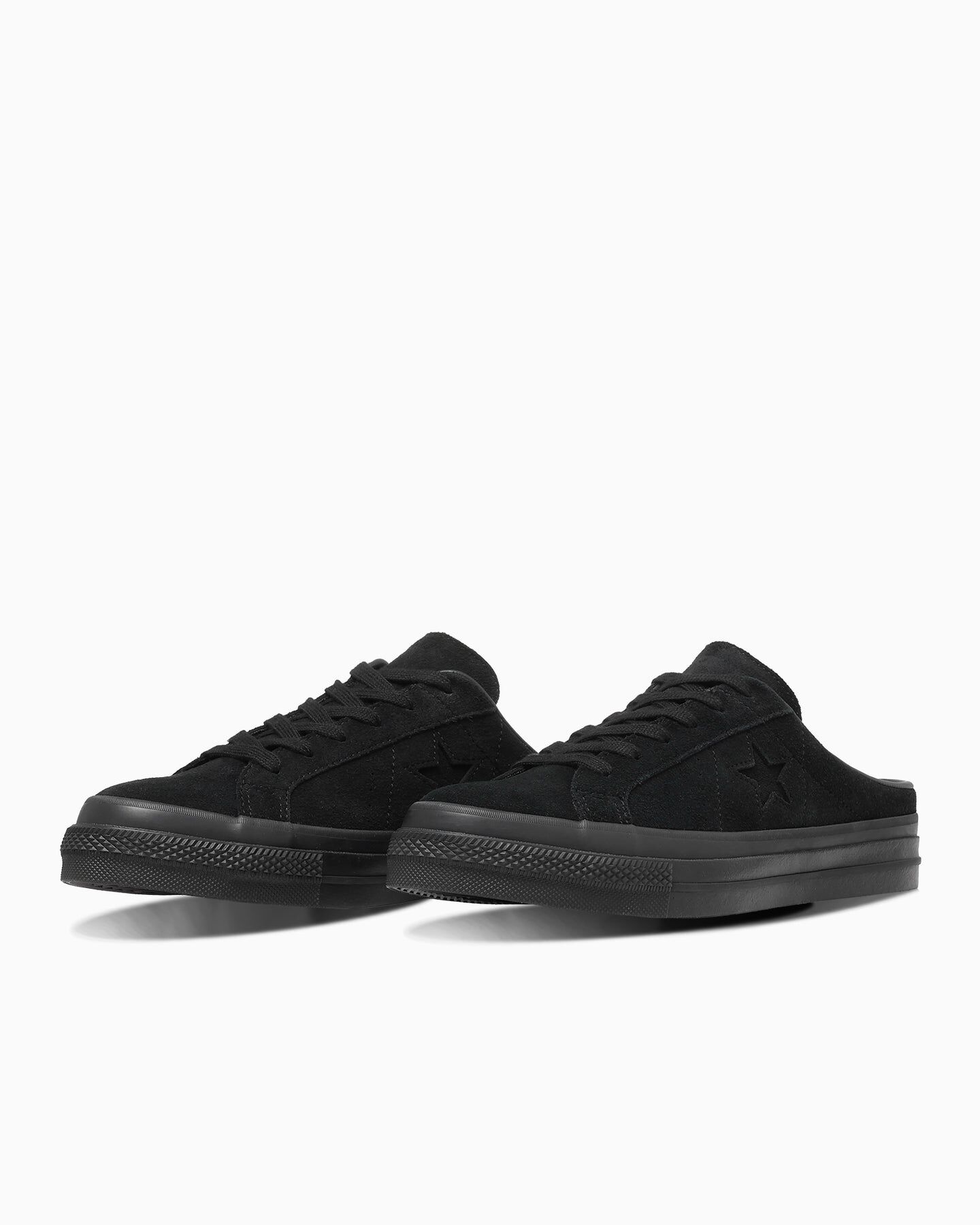 預購┃CONVERSE ONE STAR SUEDE MULE 麂皮 穆勒 全黑