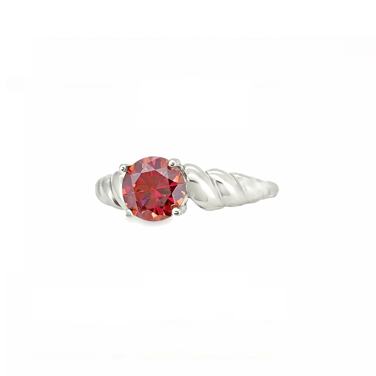 จิวเวลรี่น้ำหนักเบา|มอสซาไนต์ (Moissanite)|เงิน S925|แหวน|J10