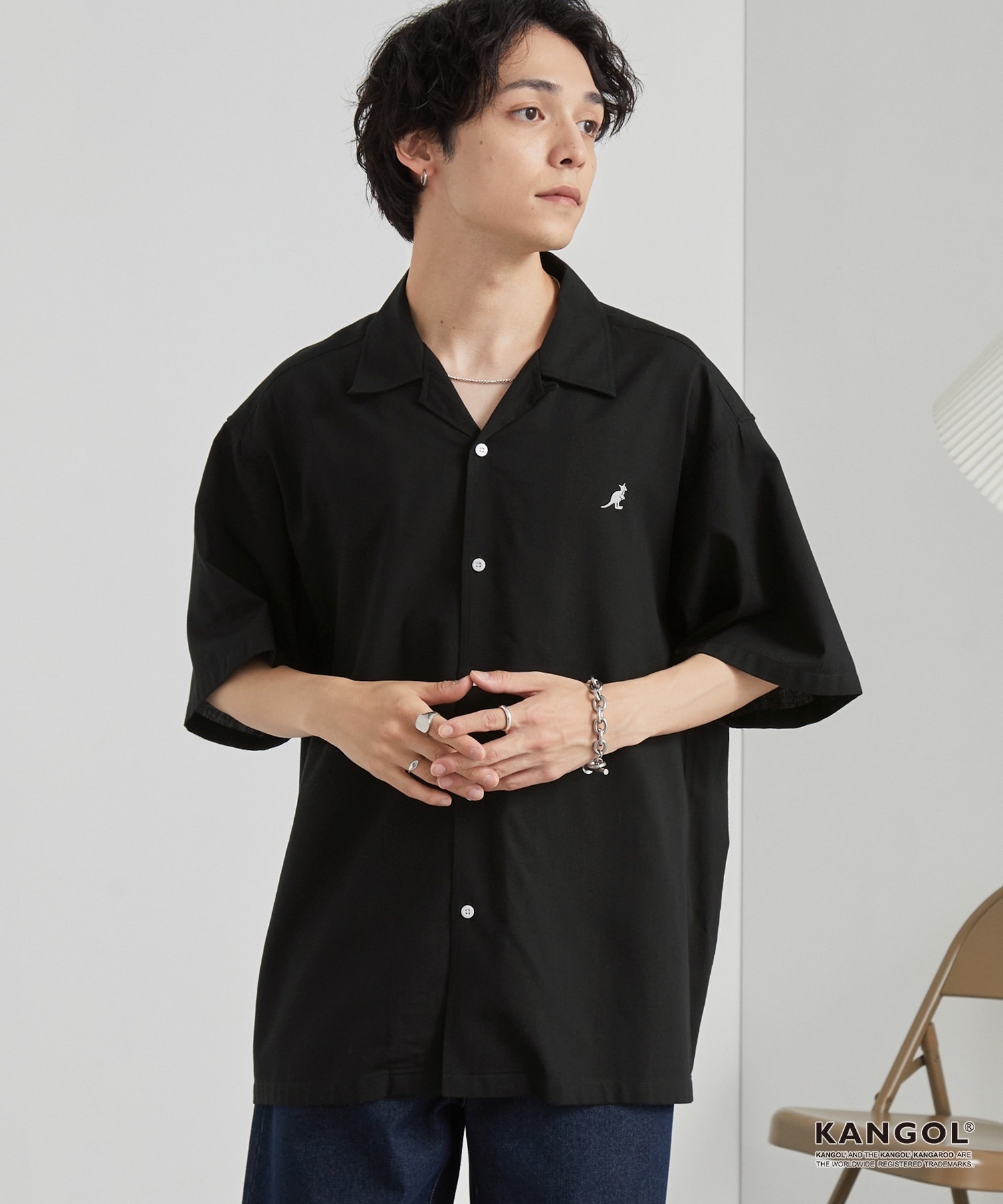 KANGOL / Short-Sleeve Shirt