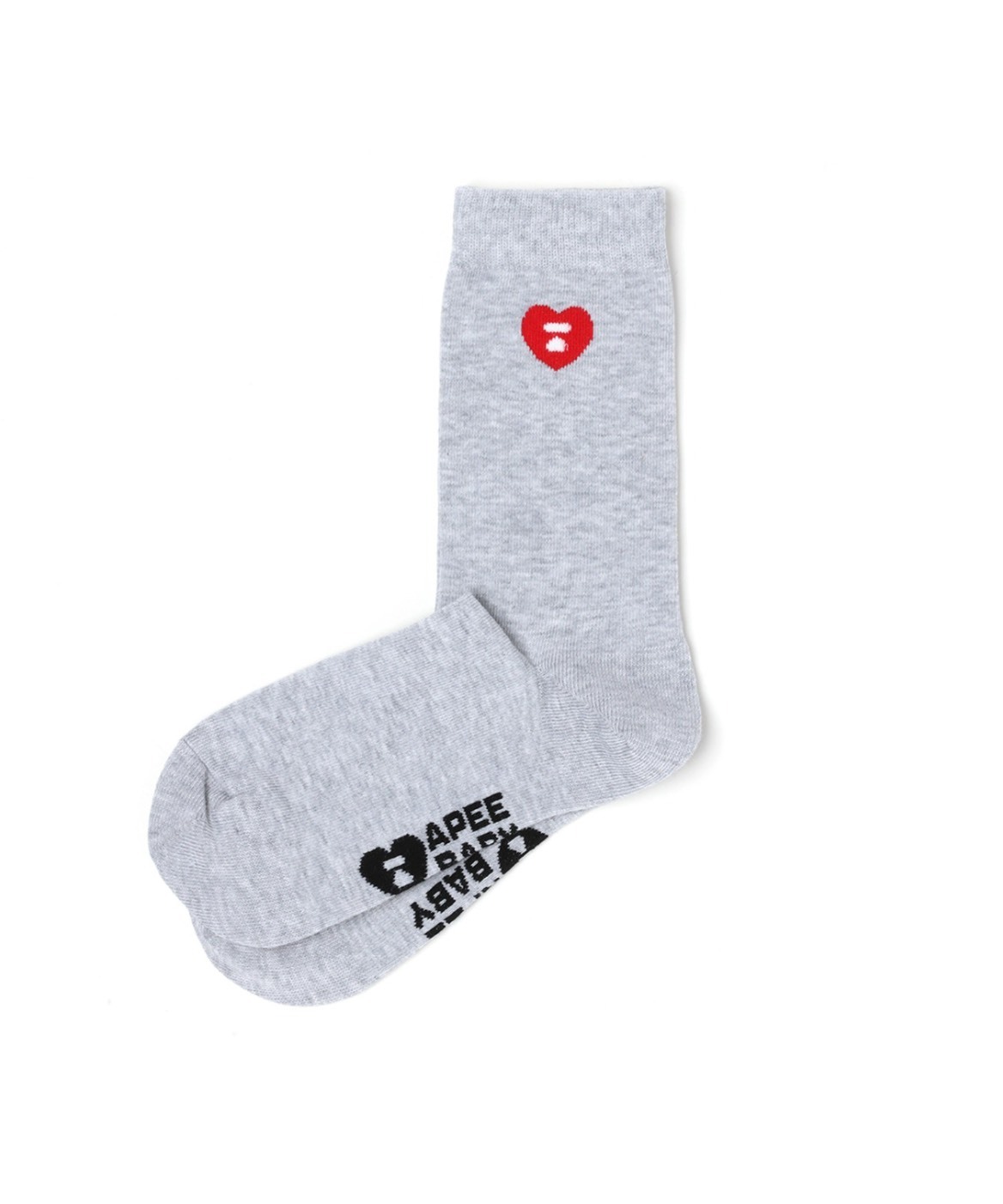 （預購）HEART EMBROIDERY BADGE SOCKS
