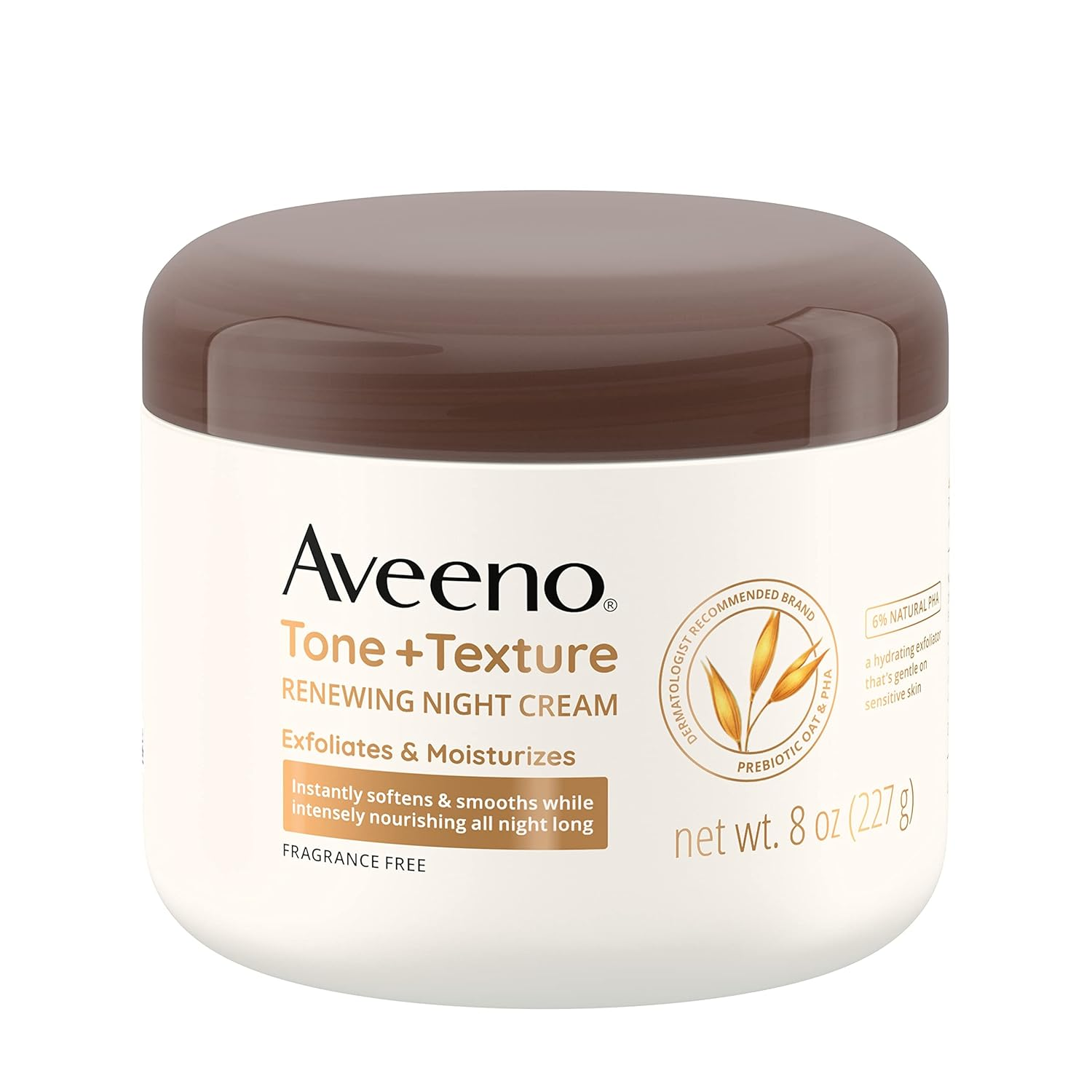 【預購】Aveeno H050905 夜間修護身體乳霜 — 益生元燕麥配方 (8 oz)