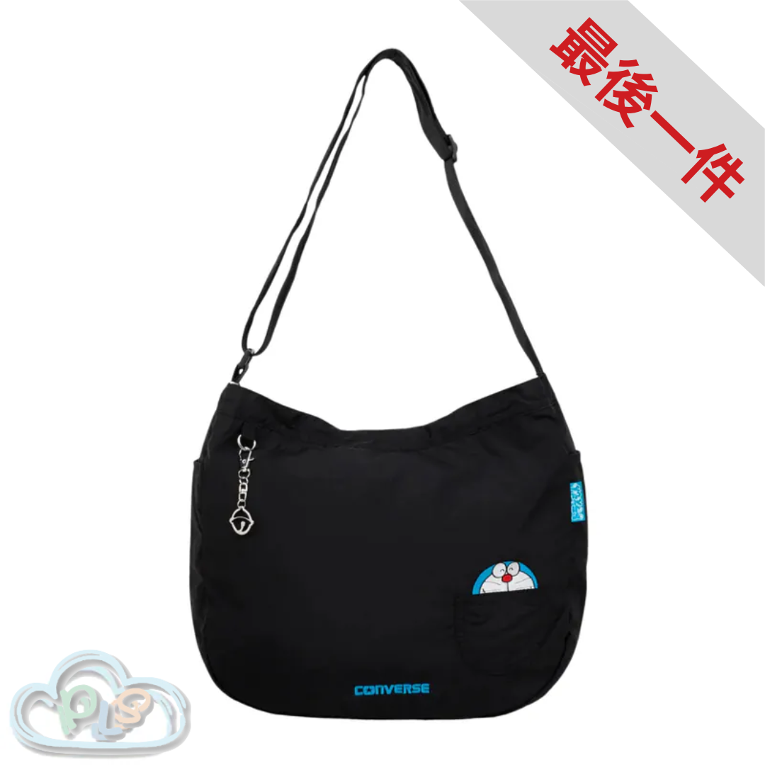 現貨 CV NEWS PAPER BAG 黑色 CONVERSE X 多啦A夢 #22789-1