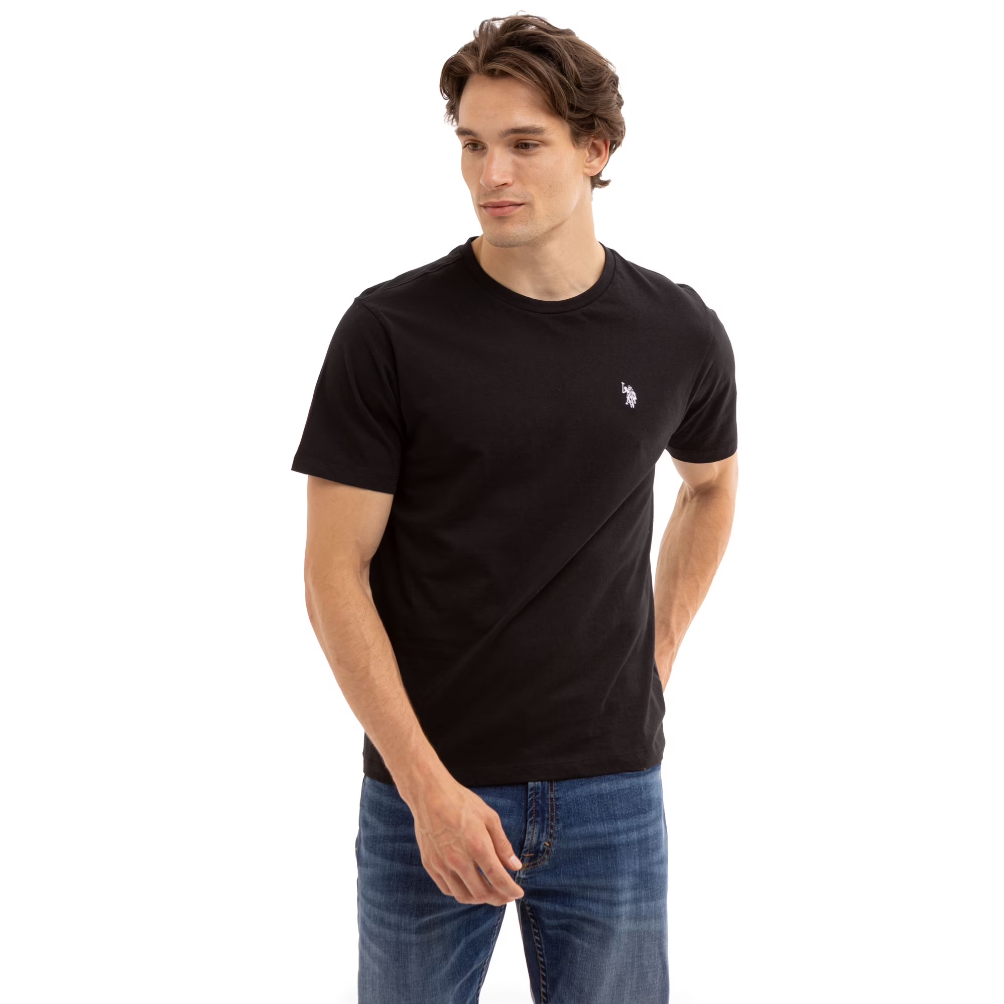 【預購】U.S. Polo Assn  H050911  男裝「經典小馬」基礎圓領短袖 T 恤