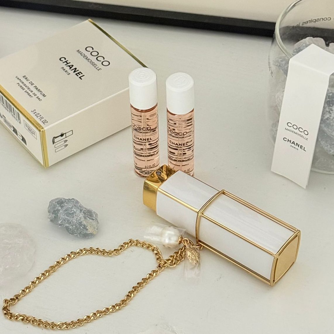 Chanel - 2026 Limited Edition  COCO MADEMOISELLE EDP 便攜套裝 1 case + refill 7ml *3