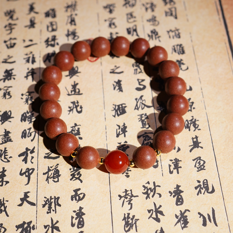 (AY1) 養顏玫瑰手串1.0(10MM) - 合香珠 #2705HX