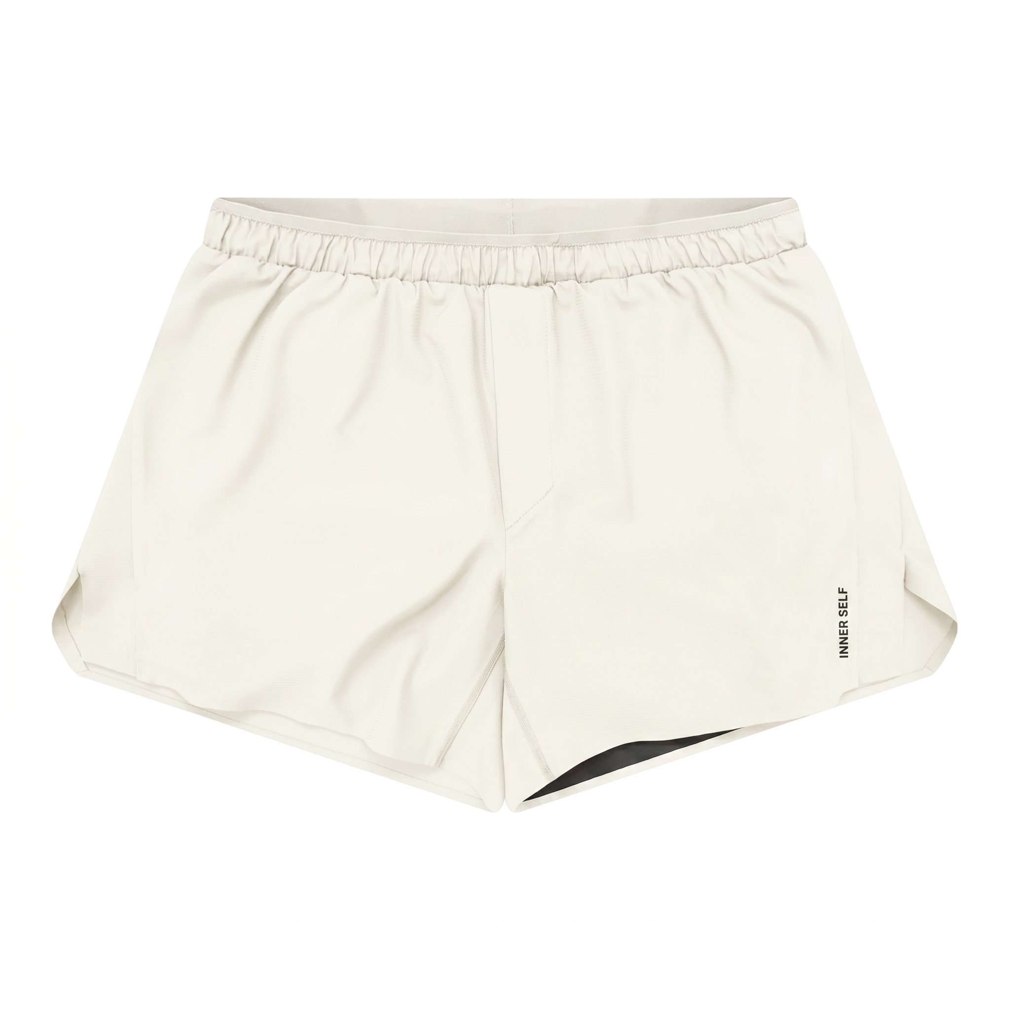 INNER SELF｜MEN'S 5" LIGHTWEIGHT SHORTS WITH LINER"Light Beige"