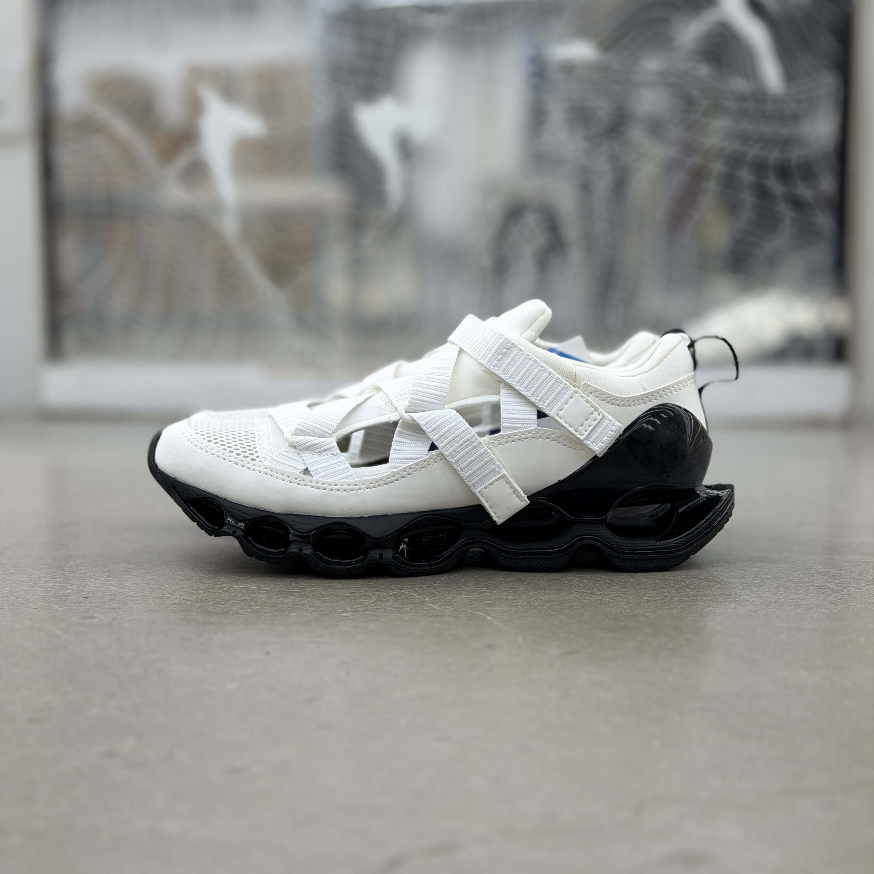 Mizuno Wave Prophecy Strap White Black | D1GA251905