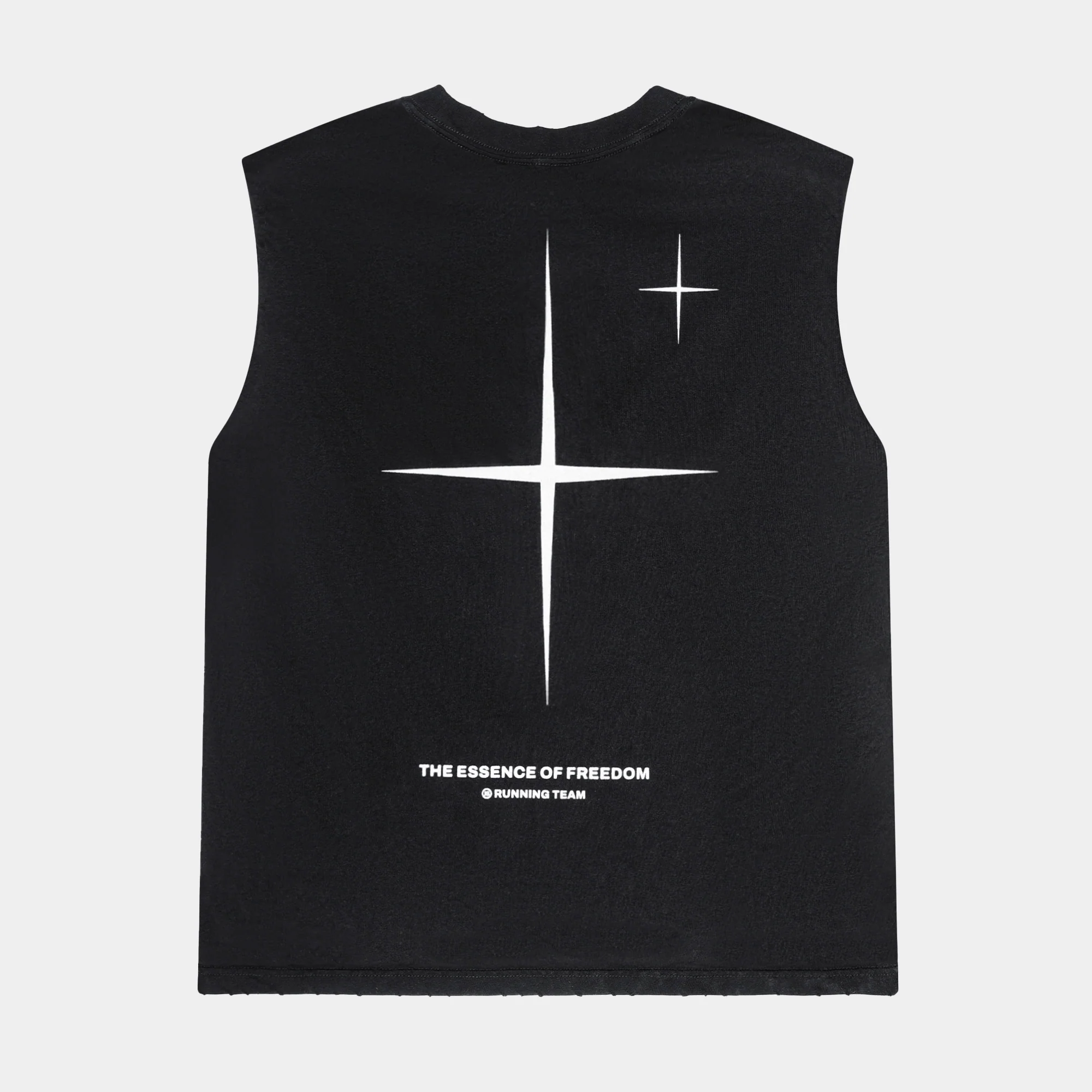 INNER SELF｜CORECOTTON™M RUNNING TANK ТОP"Washed Black"