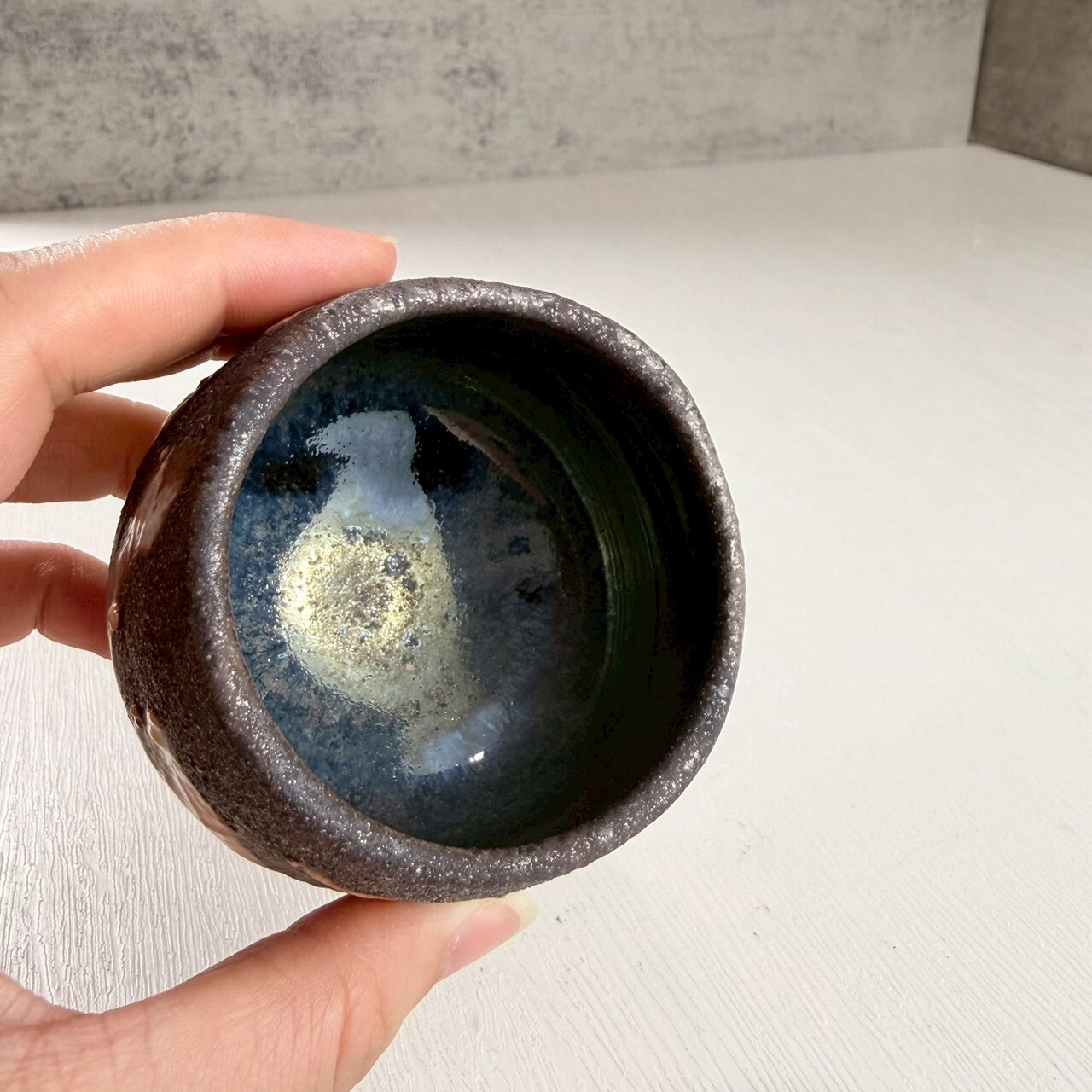岩流金脈柴燒杯