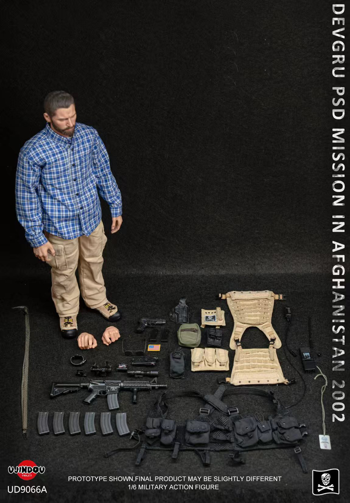 (預訂) 禦戰道 UJINDOU UD9066A 1/6 美國海豹發展大隊要人護衛任務 2002
