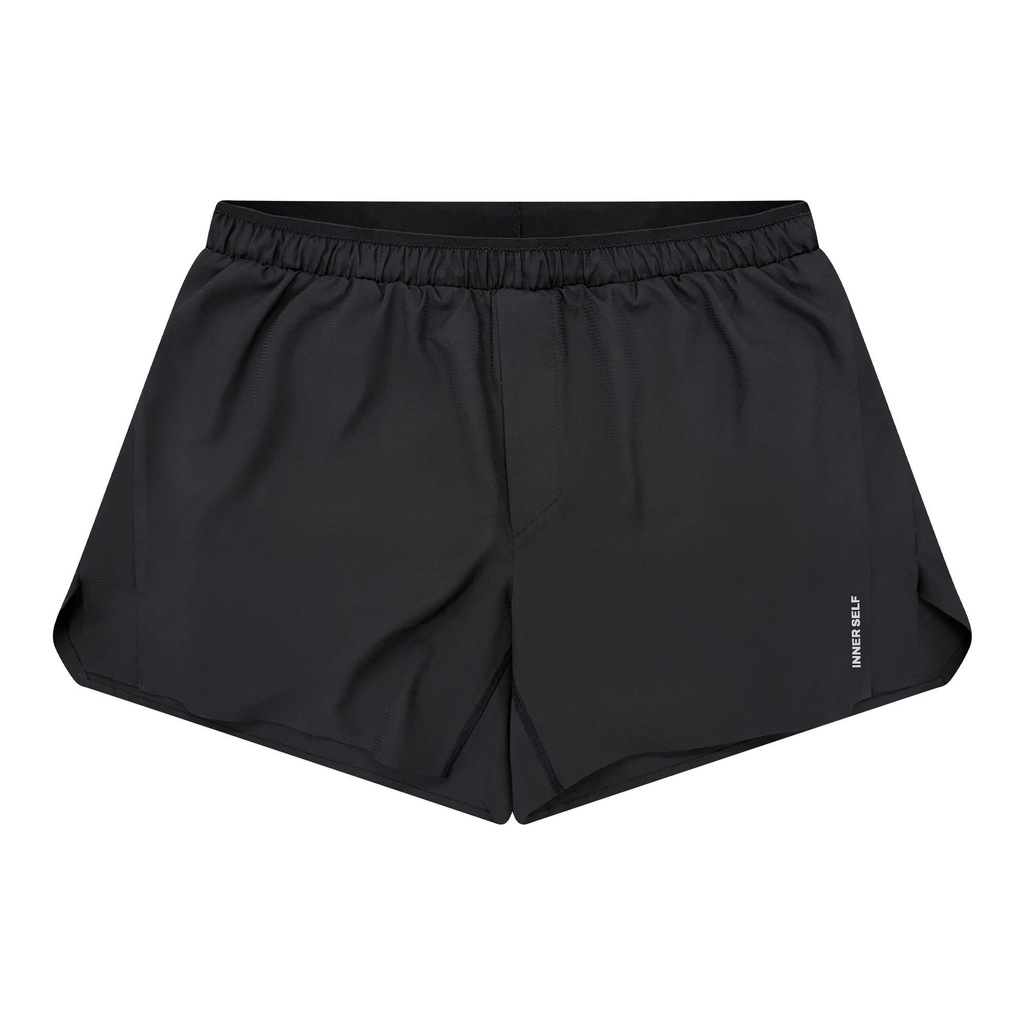 INNER SELF｜MEN'S 5" LIGHTWEIGHT SHORTS WITH LINER "Black"