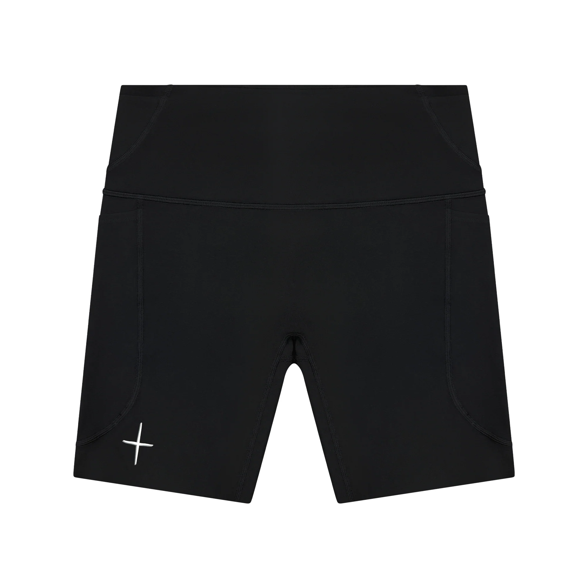 INNER SELF｜WOMEN'S DYNAMIQTM 4" HALF TIGHTS WITH РОСKЕTS "Black"