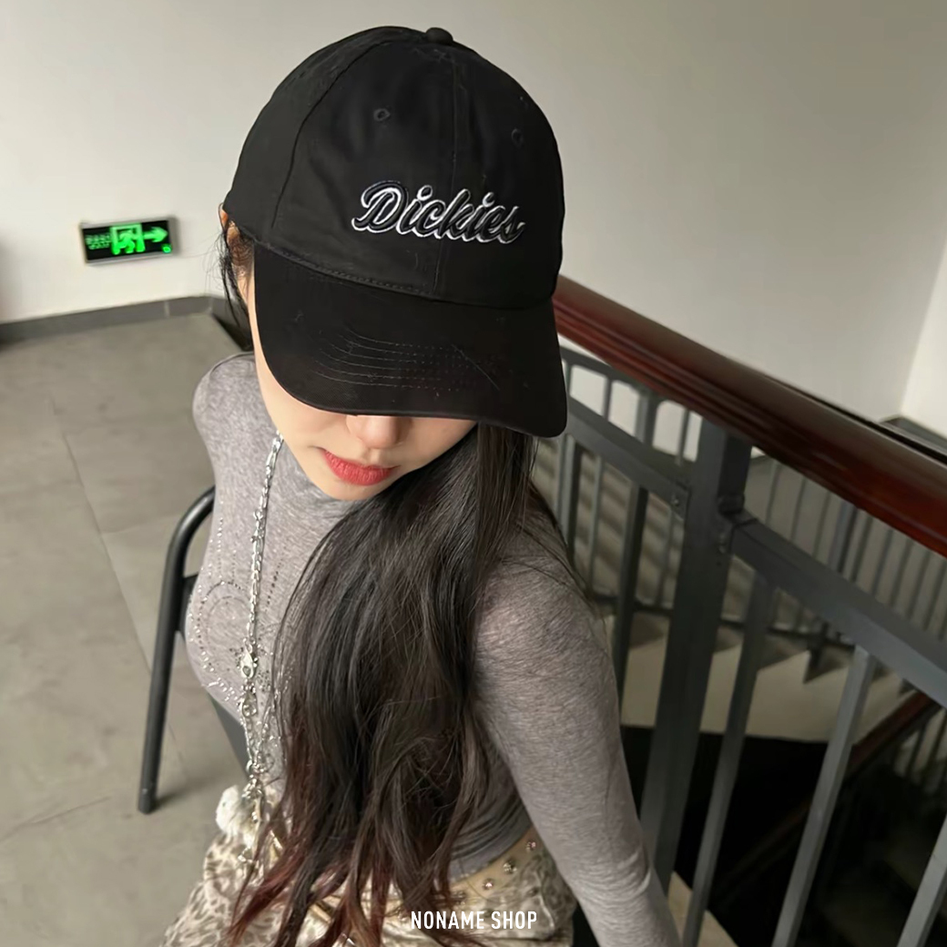 DICKIES 美式 草寫 刺繡 LOGO 防曬 鴨舌帽 老帽 四色