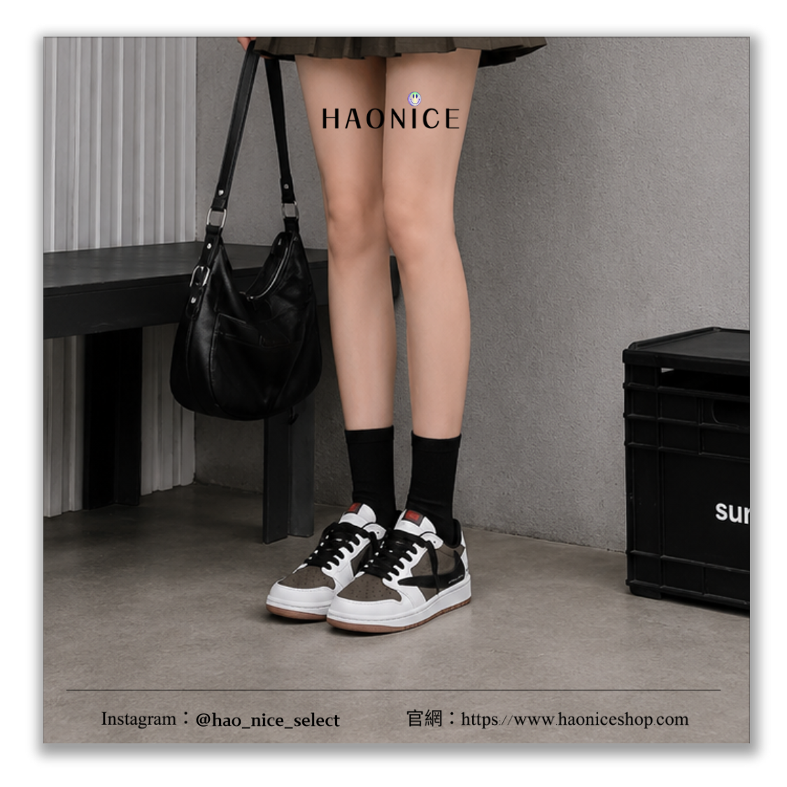 【HAO NICE】客製🎨Air Jordan 1 x Travis Scott 美式街頭 叛逆塗鴉 咖啡倒勾 板鞋 籃球鞋 假一賠十 配合legit 驗貨