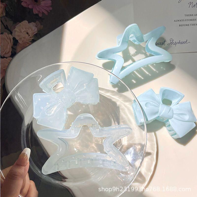 CN230 Hair Claw Clip Set (Total 4pcs - 1 Design EA)