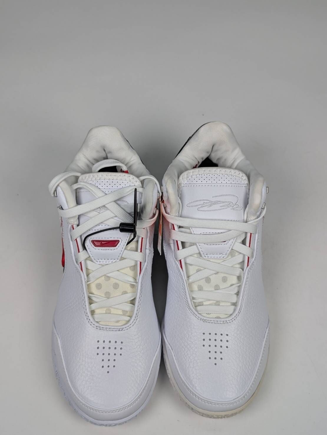 微瑕疵-左右腳鞋口鞋舌泛黃左腳中底鞋底泛黃 FJ1567-100 M6.5 NIKE LEBRON NXXT GEN EP " FIRST GAME " 詹皇 籃球鞋 黑白 男鞋