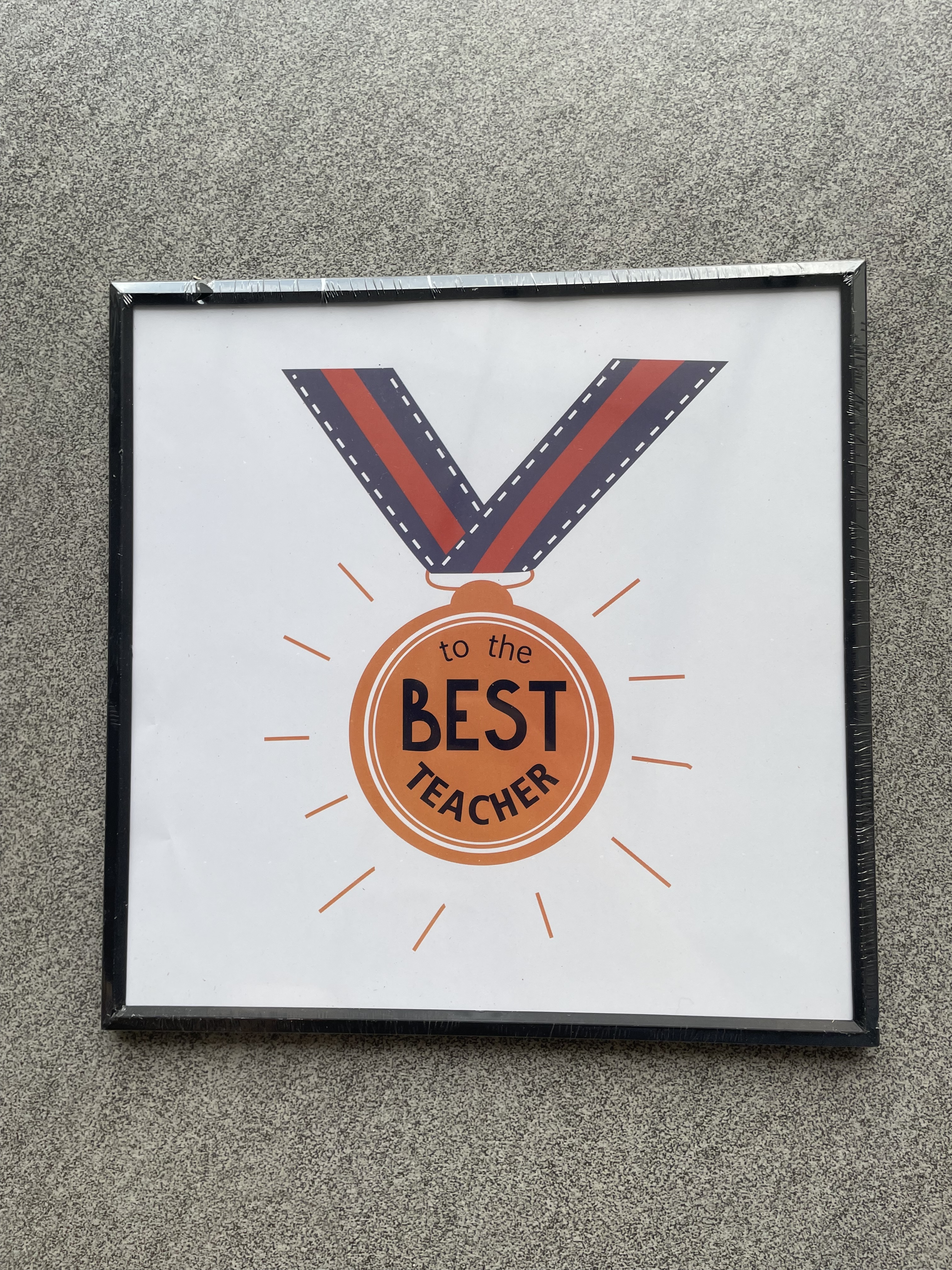 Best Teacher Frame 相框 随机