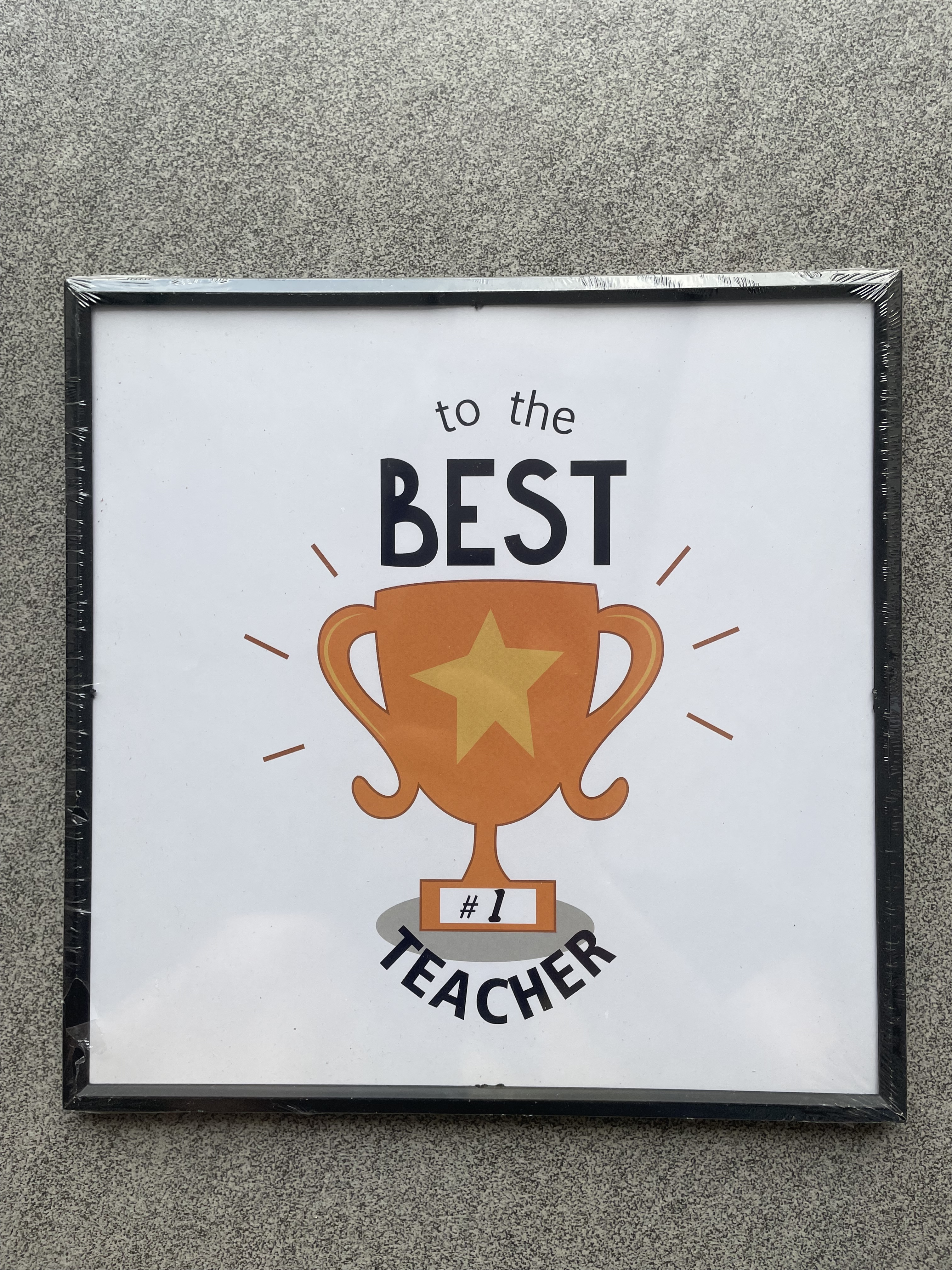 Best Teacher Frame 相框 随机