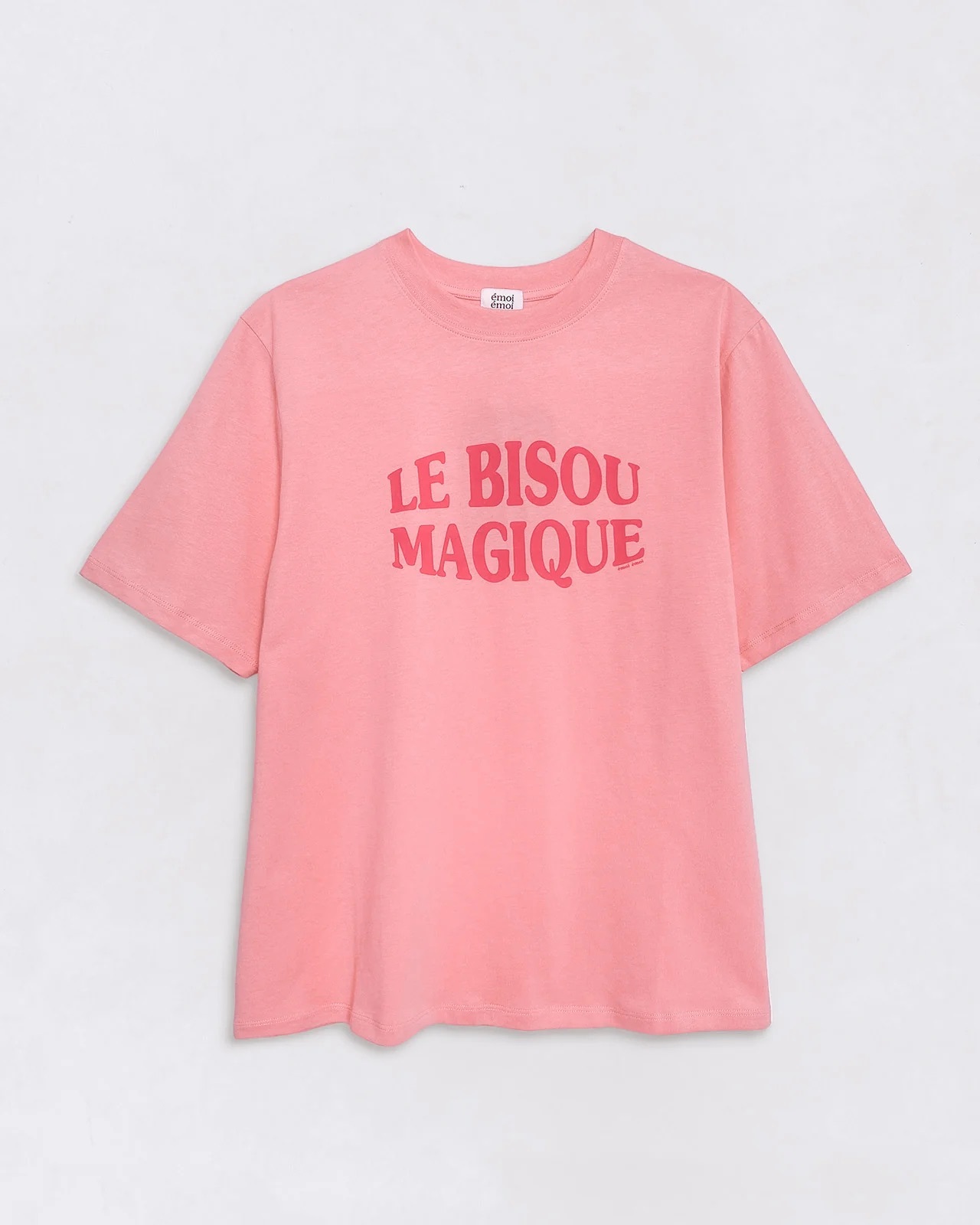 The Magic Kiss women's organic cotton t-shirt - raspberry | émoi émoi