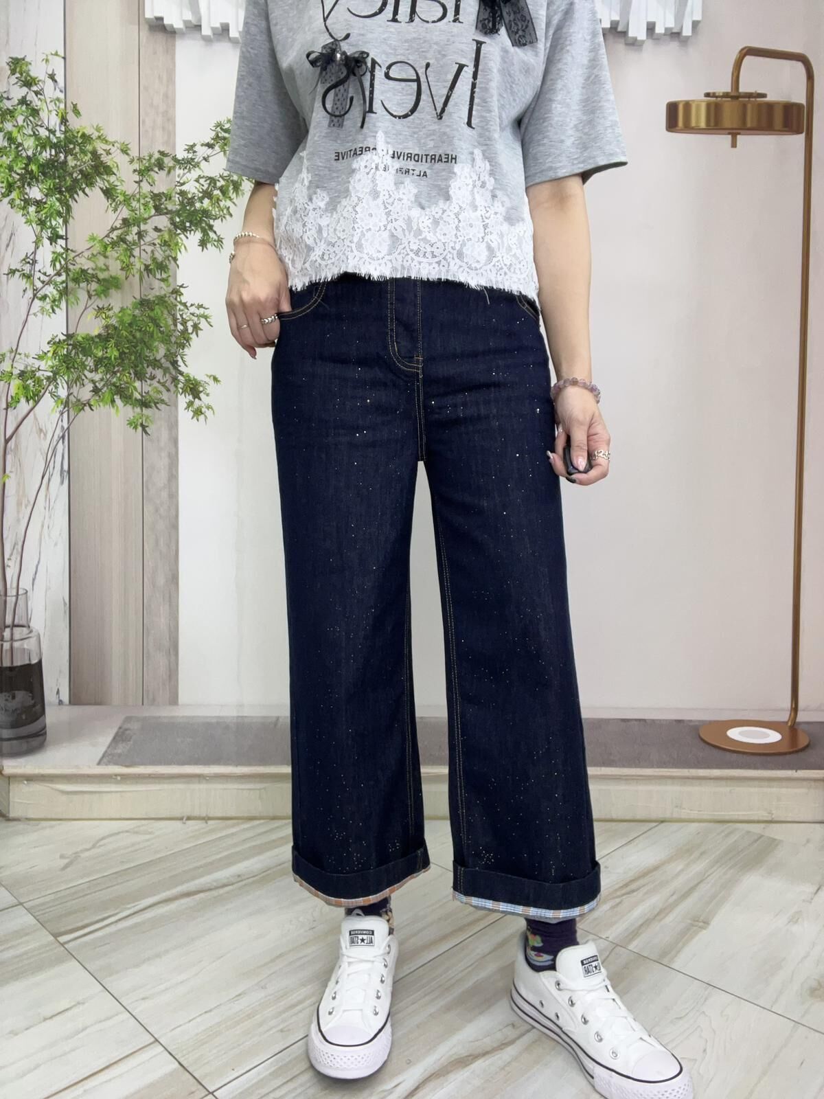 Mar 直腳型牛仔褲