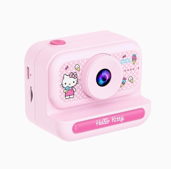 Sanrio 兒童迷你數碼相機附带支架 X6
