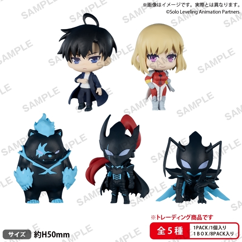 「ACG.GO」「預購」BUSHIROAD THE BOX 電視動畫《我獨自升級》 Collection Figure RICH 1BOX8入（全5種）Box