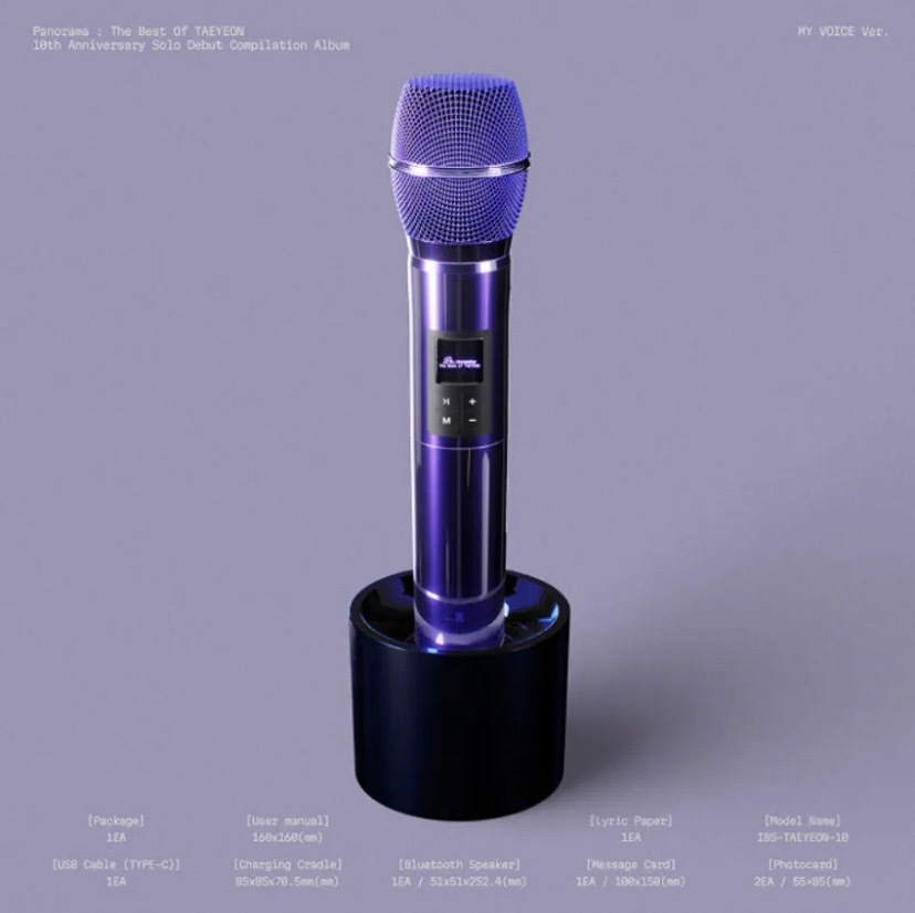 TAEYEON PANORAMA : THE BEST OF TAEYEON MIC VER ( LIMITED）