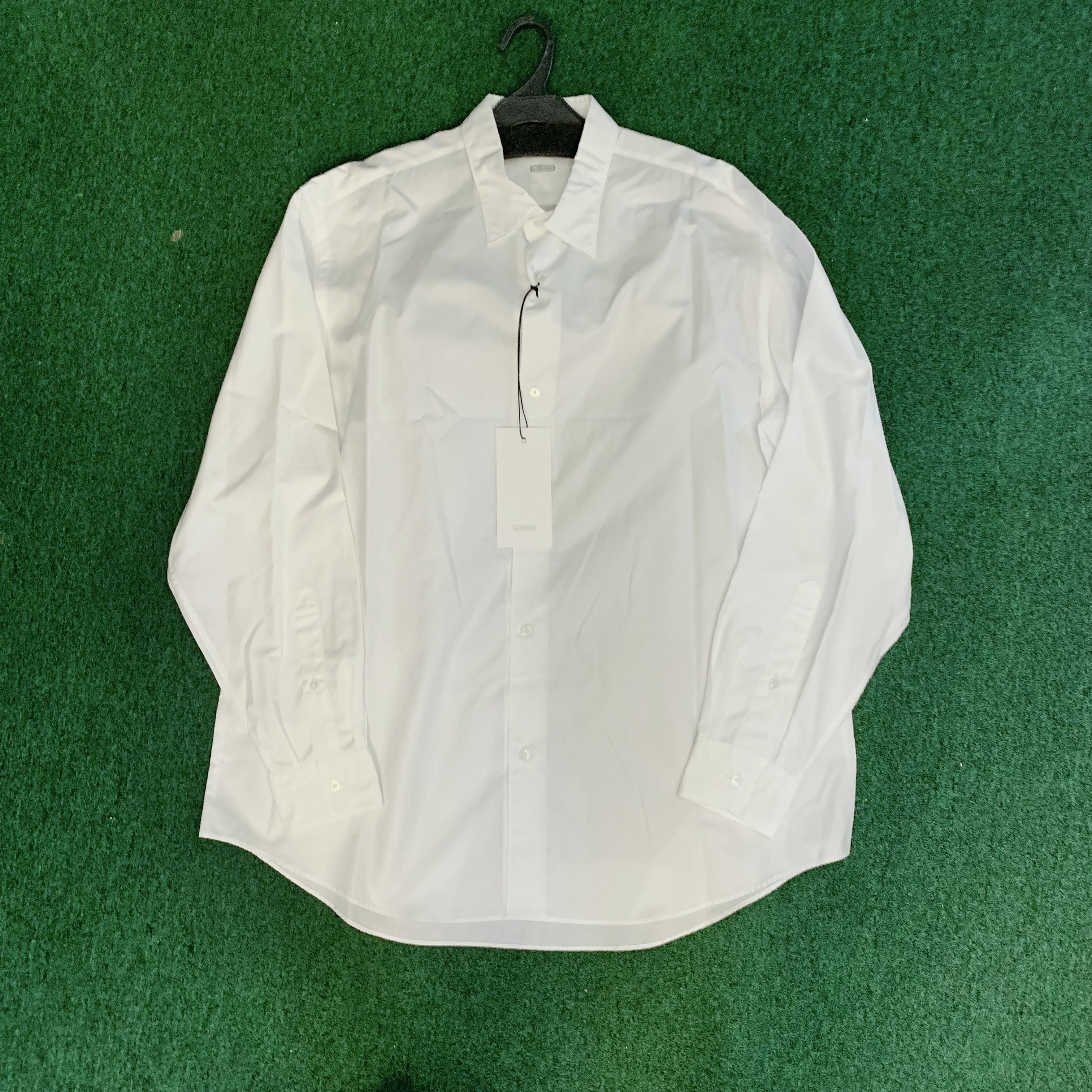 A.PRESSE REGULAR COLLAR SHIRT LS - WHITE SIZE 3