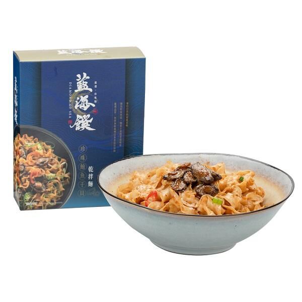 ZL001 藍海饌 珍珠鮑干貝乾拌麵 1入裝