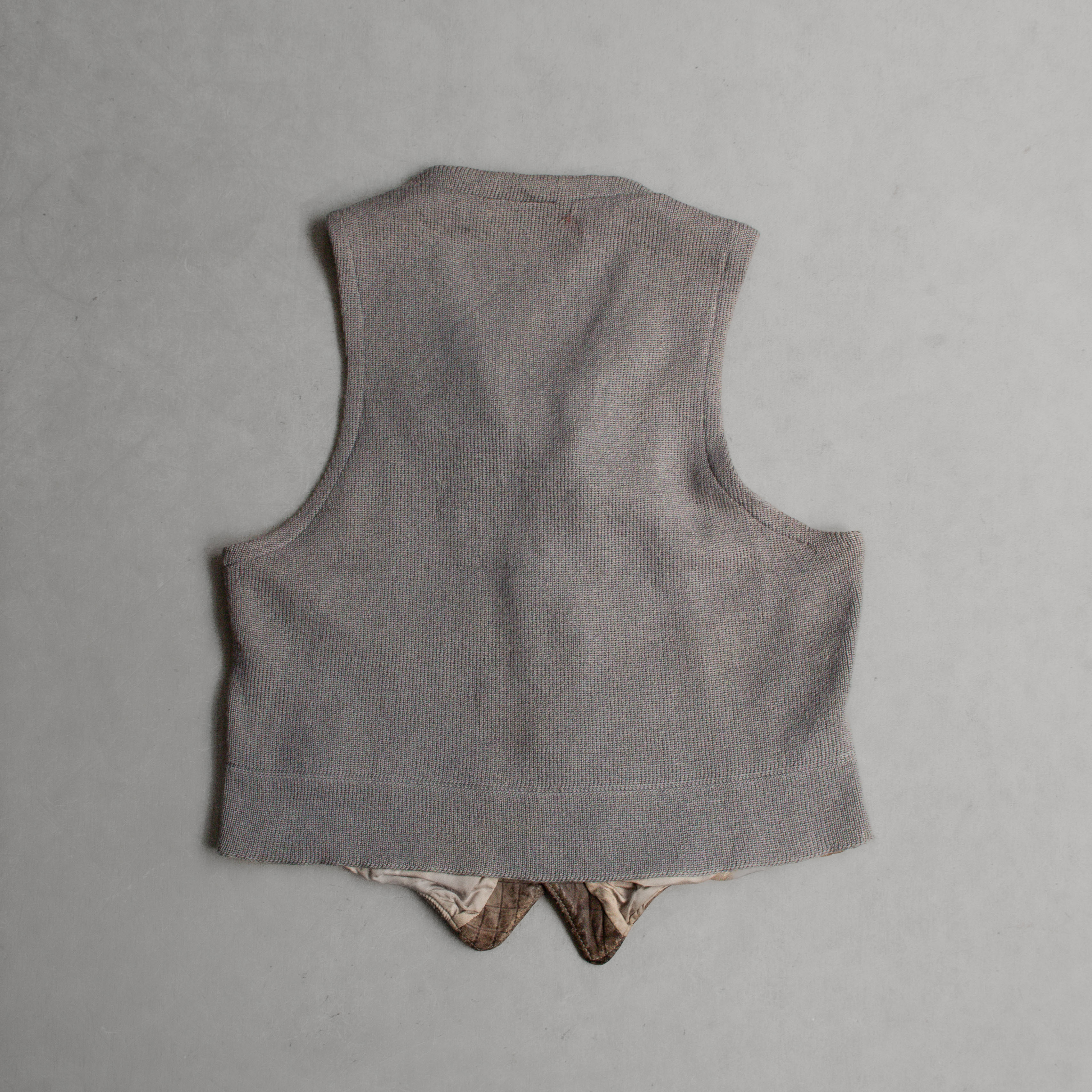 50S LEVIS SUEDE VEST 美國製 駝色 麂皮 格紋 西部 背心