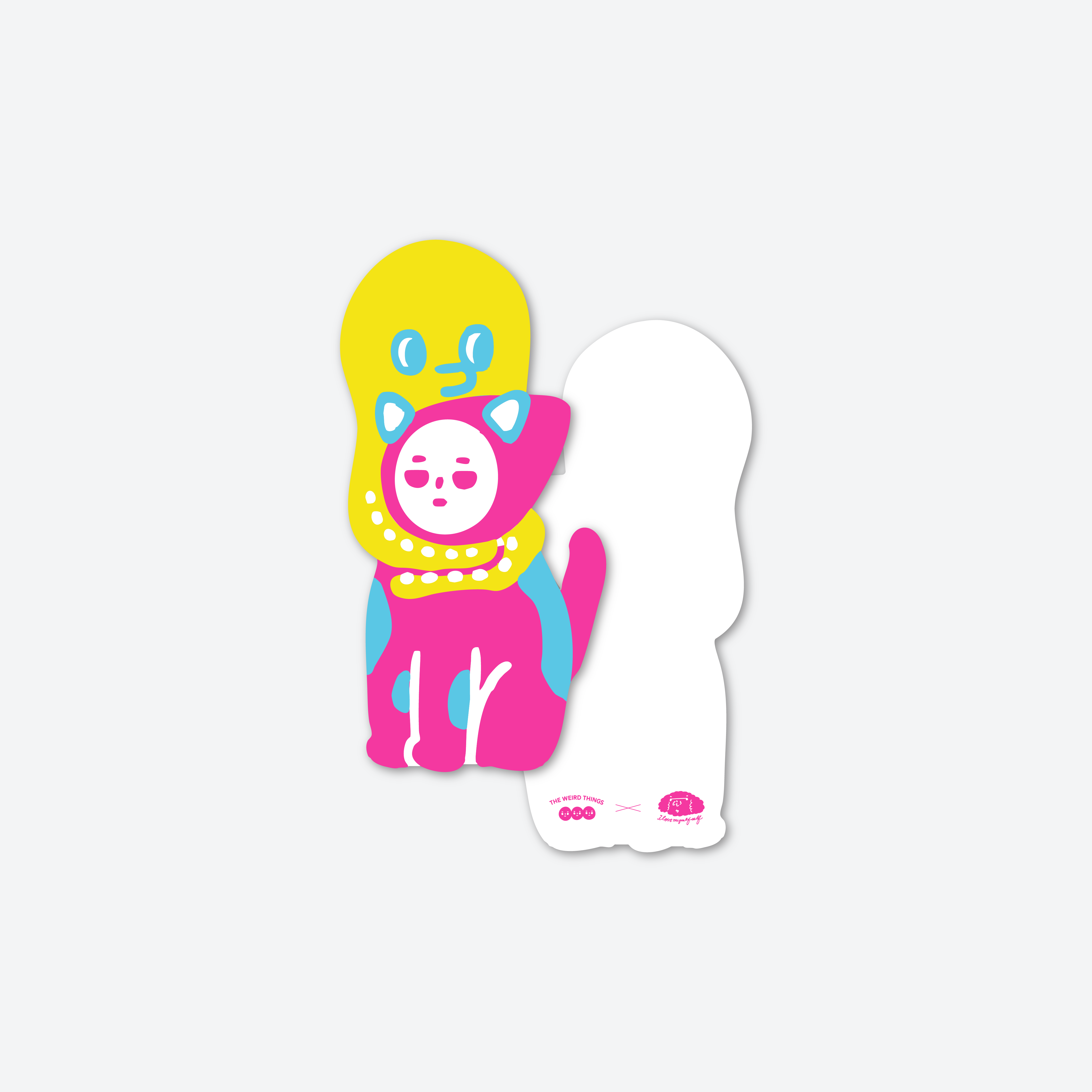 THE WEIRD THINGS x Ilovemyselfself-明信片