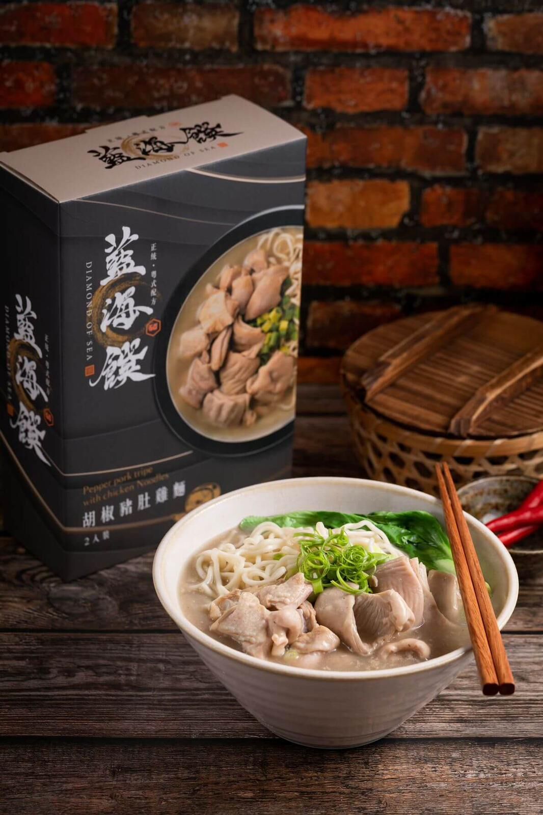 ZL015 藍海饌 胡椒豬肚雞麵 2入裝