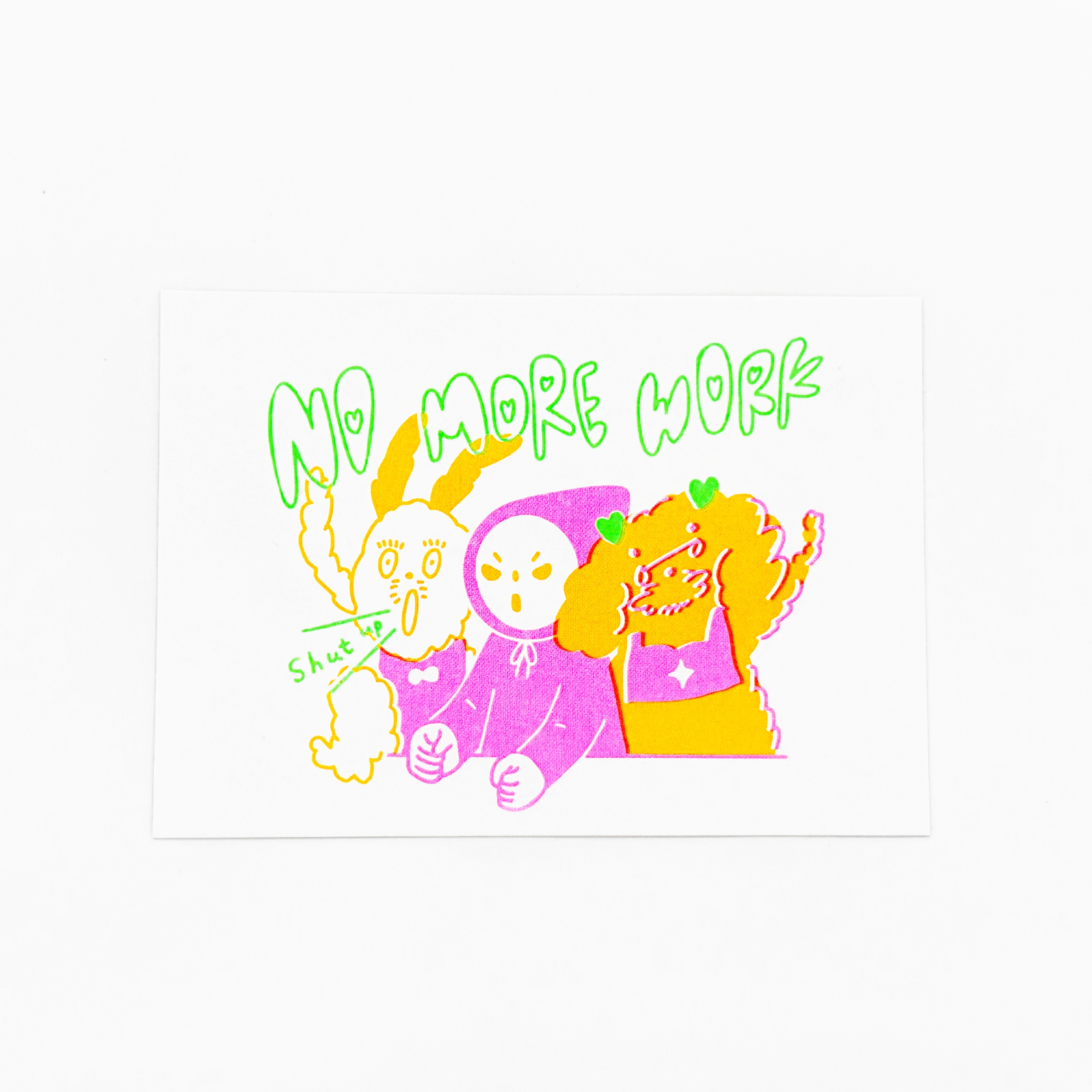 THE WEIRD THINGS x Ilovemyselfself-明信片