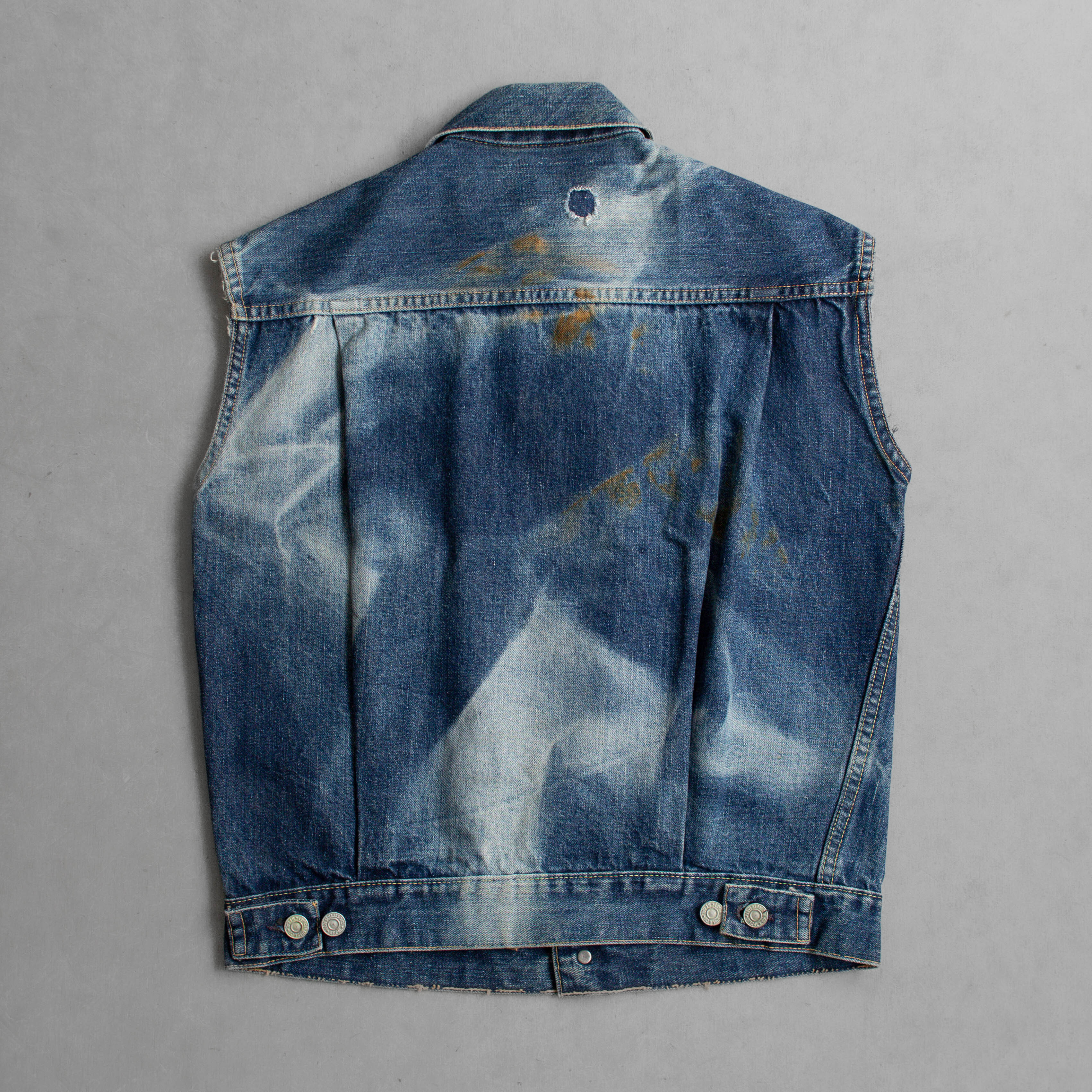50S LEVIS 507XX TYPE II DENIM VEST 美國製 二代 丹寧 外套 無袖 背心