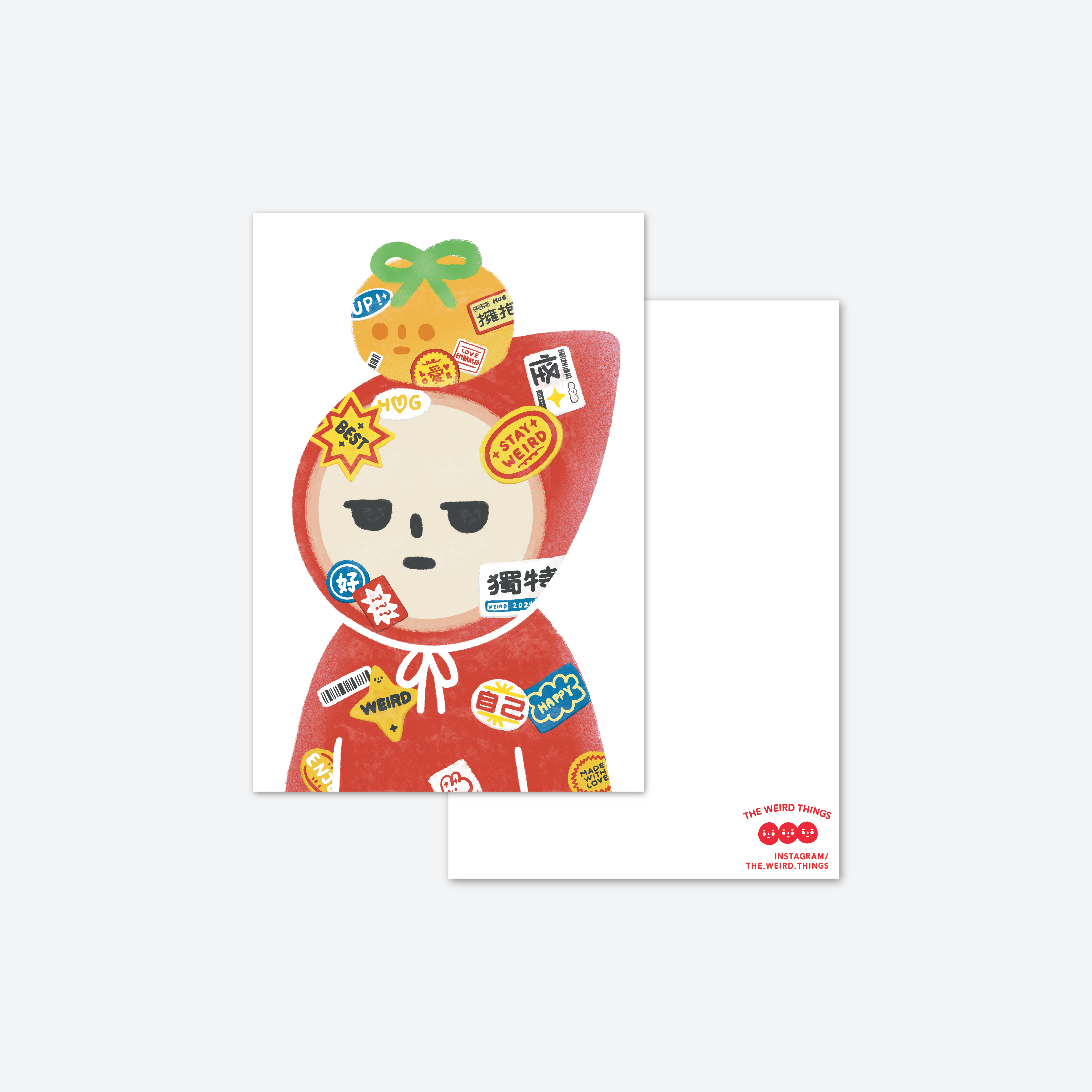 THE WEIRD THINGS-明信片