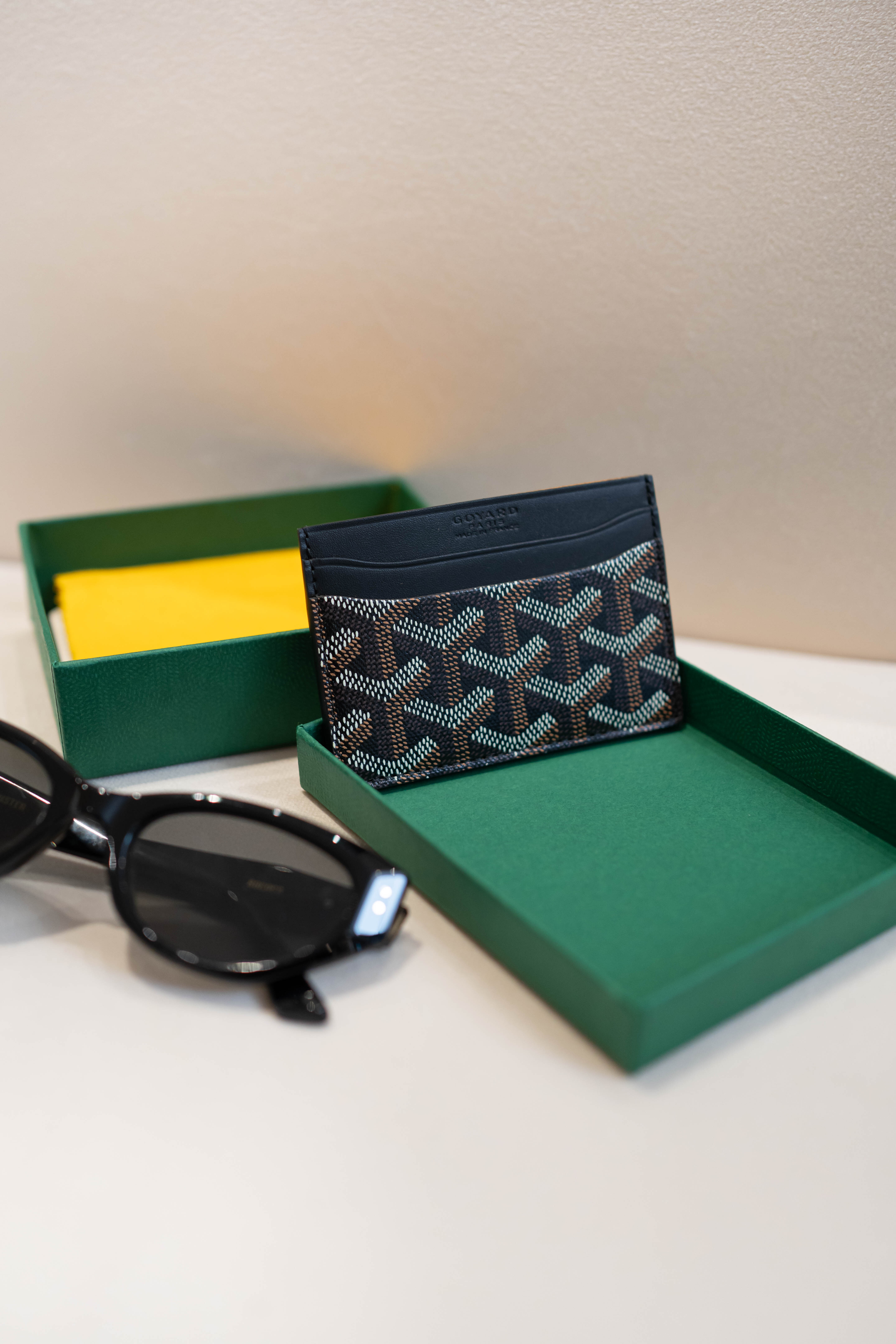 Goyard Saint-Sulpice Card Wallet Black