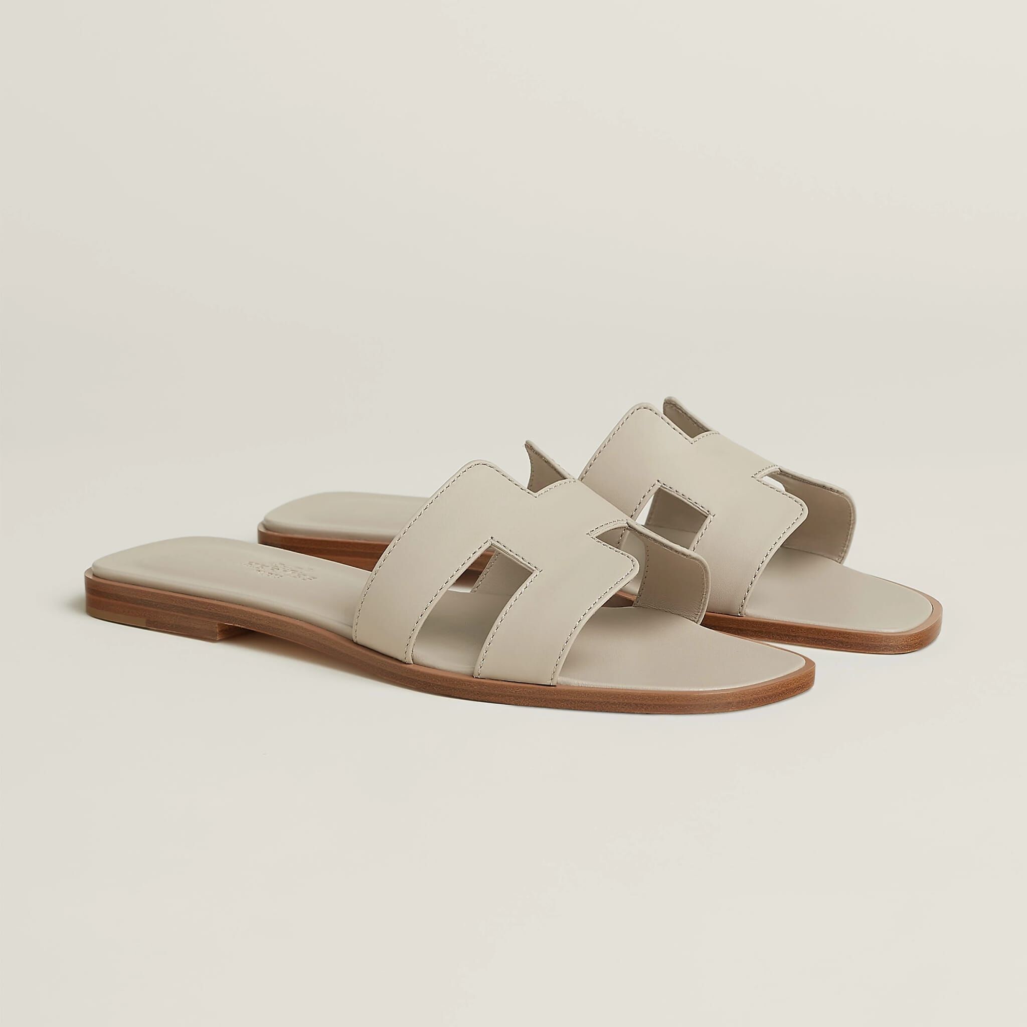 HERMES ORAN SANDAL BEIGE NOMADE 遊牧米色