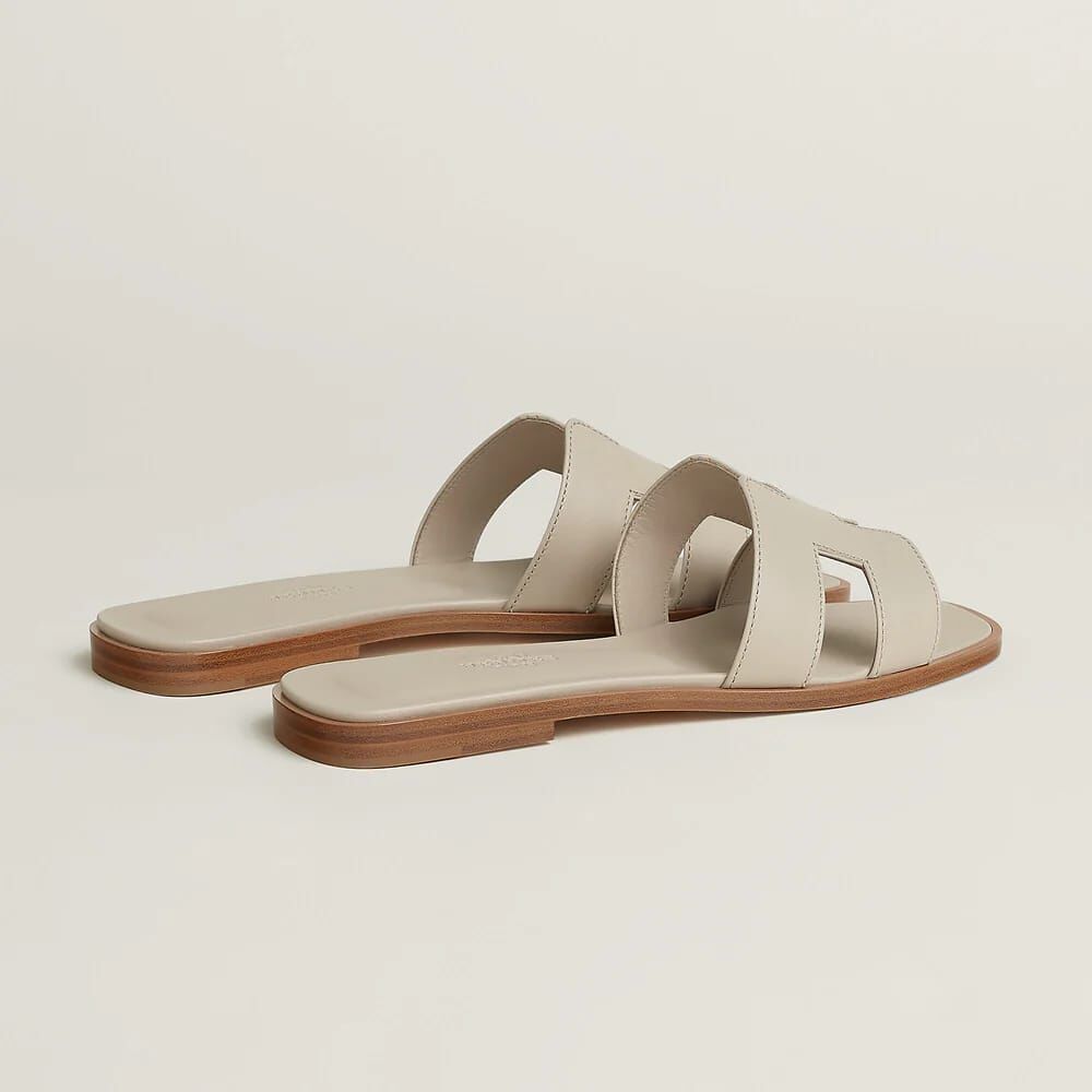 HERMES ORAN SANDAL BEIGE NOMADE 遊牧米色
