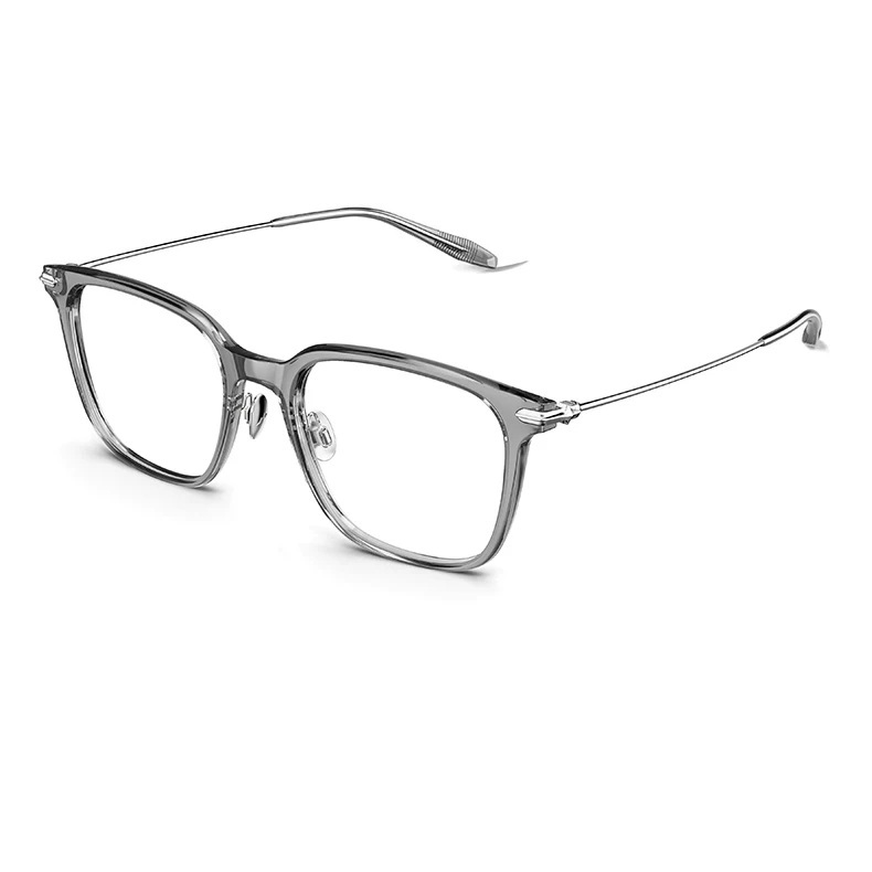 【MOLSION】MJ5177 B16 方框光學眼鏡♦(透灰) #張凌赫同款
