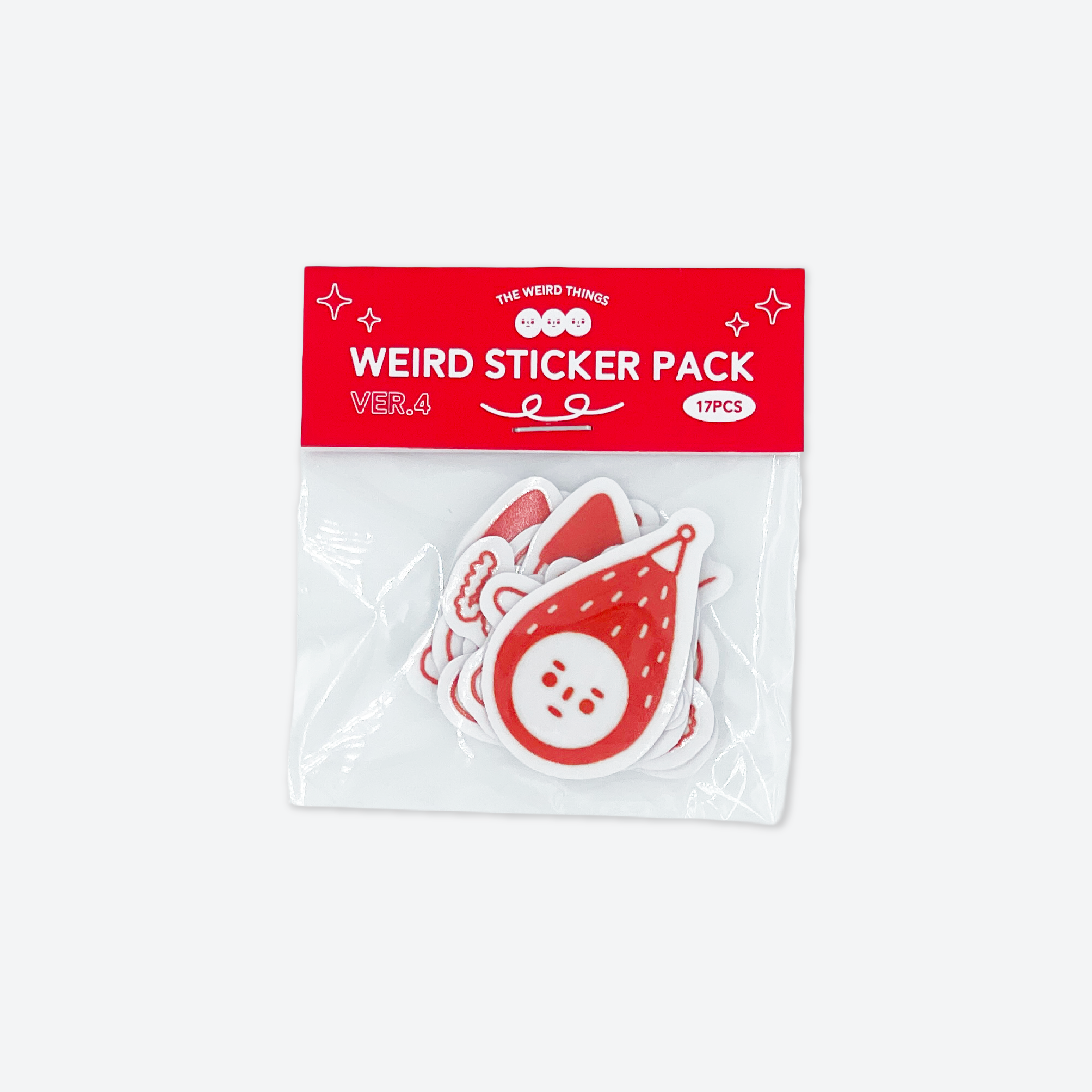 THE WEIRD THINGS-貼紙包